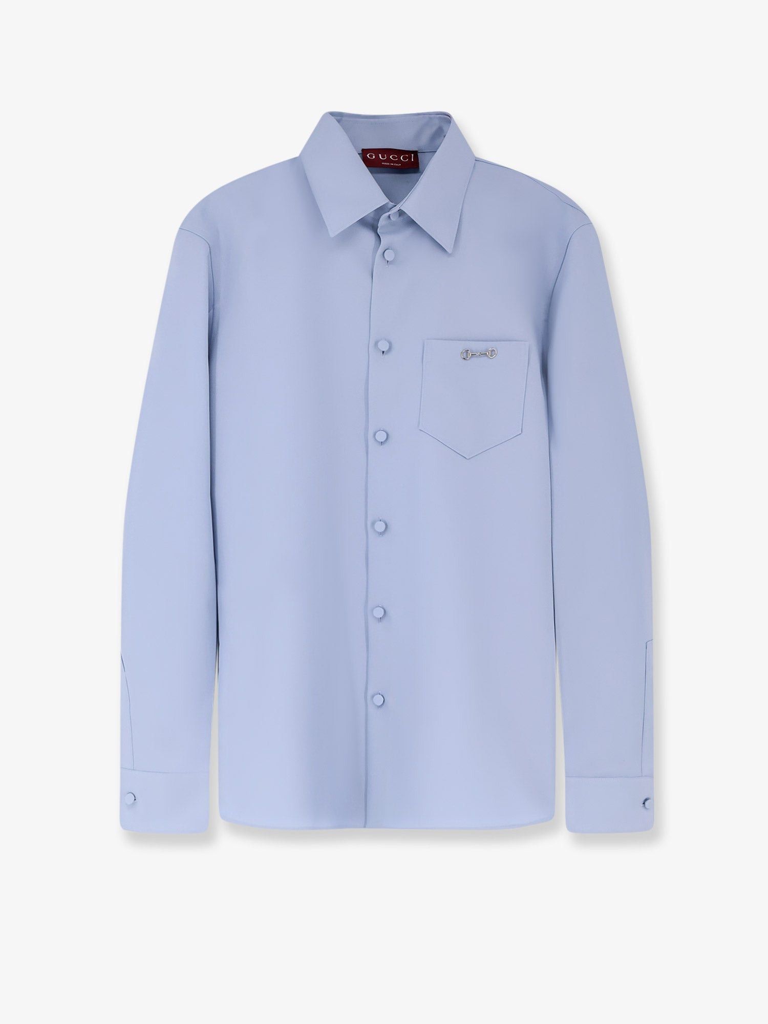 Shirt With Horsebit Detail