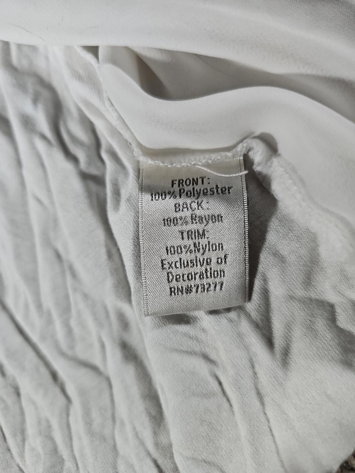 Other LC Lauren Conrad Sleeveless S Tank White Size S / US 4 / IT 40 - 5 Thumbnail