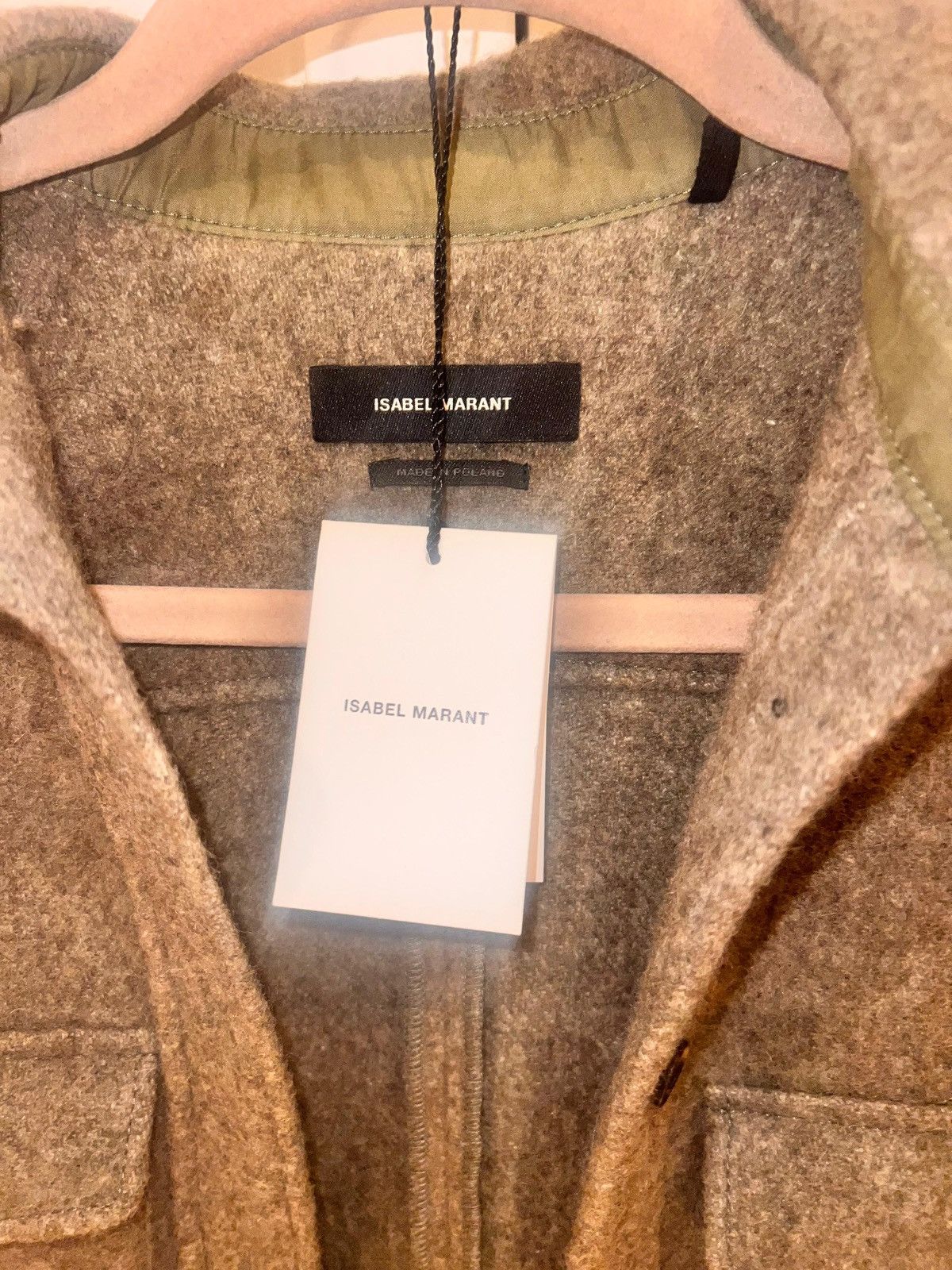 Isabel Marant Isabel Marant Chemise Florrie Button Jacket Verdigris Size S / US 4 / IT 40 - 4 Thumbnail