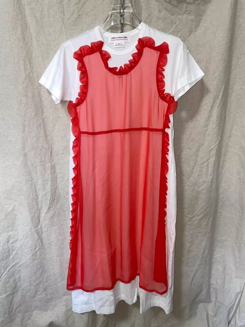 Comme des Garcons Comme des Garcons Double-decker skirt with short sleeves a Size S / US 4 / IT 40 - 2 Thumbnail