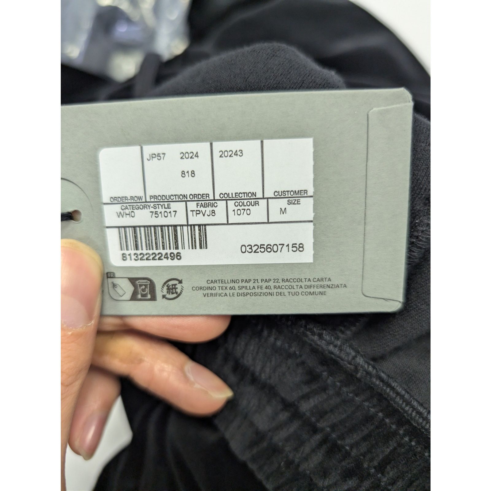 Balenciaga o1rshd1 Q:2 /Political Campaign Baggy Pants in Velvet Jersey Size US 32 / EU 48 - 21 Thumbnail