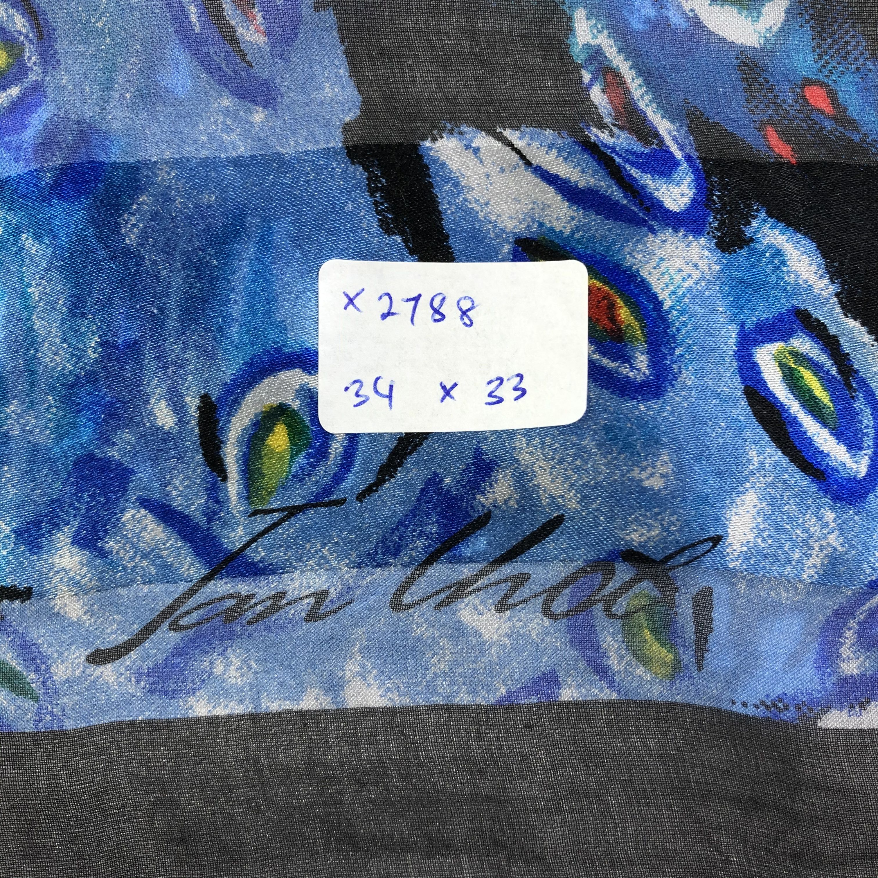 Vintage Vintage Silk Scarf Size ONE SIZE - 7 Thumbnail