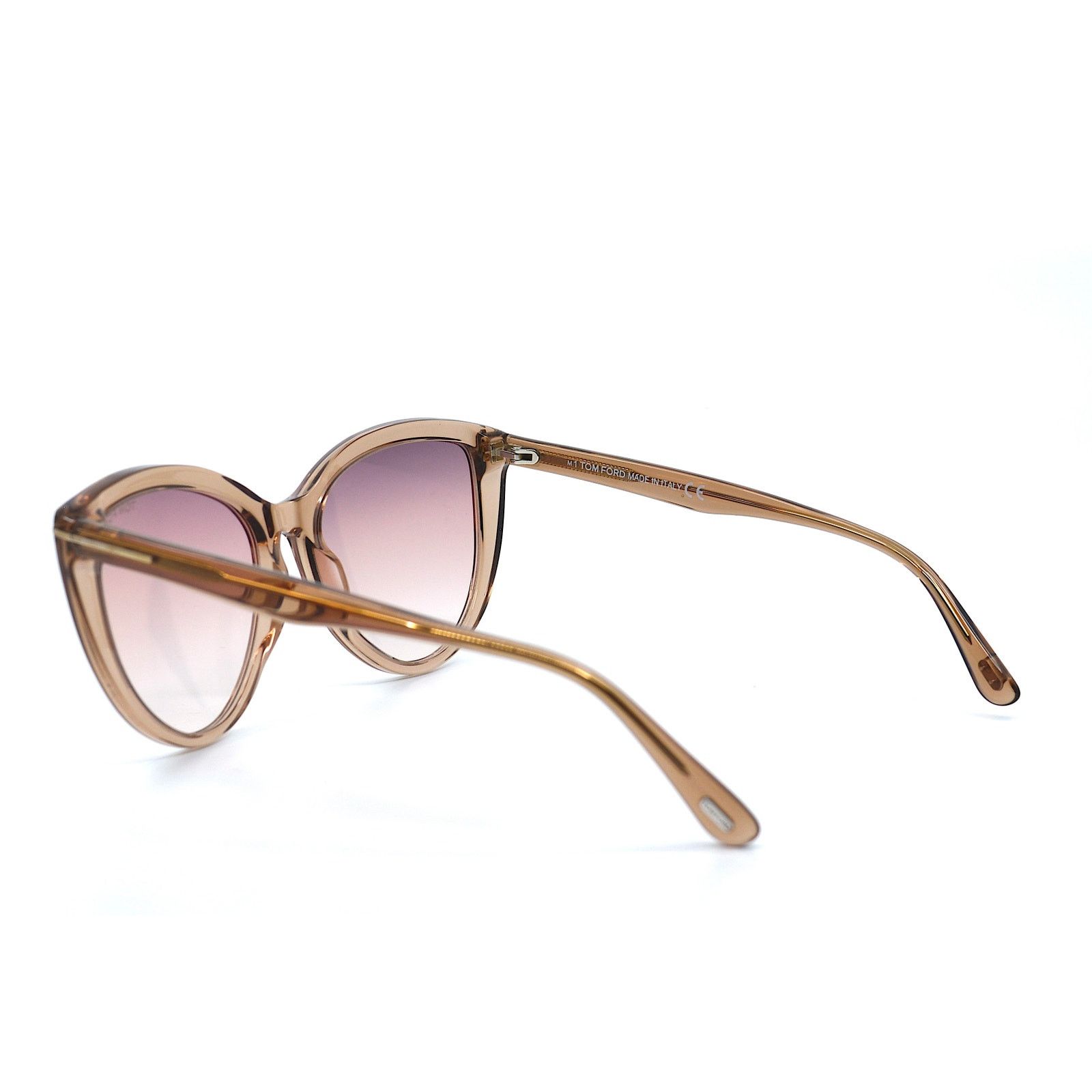 Tom Ford TOM FORD ISABELLA-0 TF915 45G PEACH PINK GRADIENT SUNGLASSES Size ONE SIZE - 4 Thumbnail