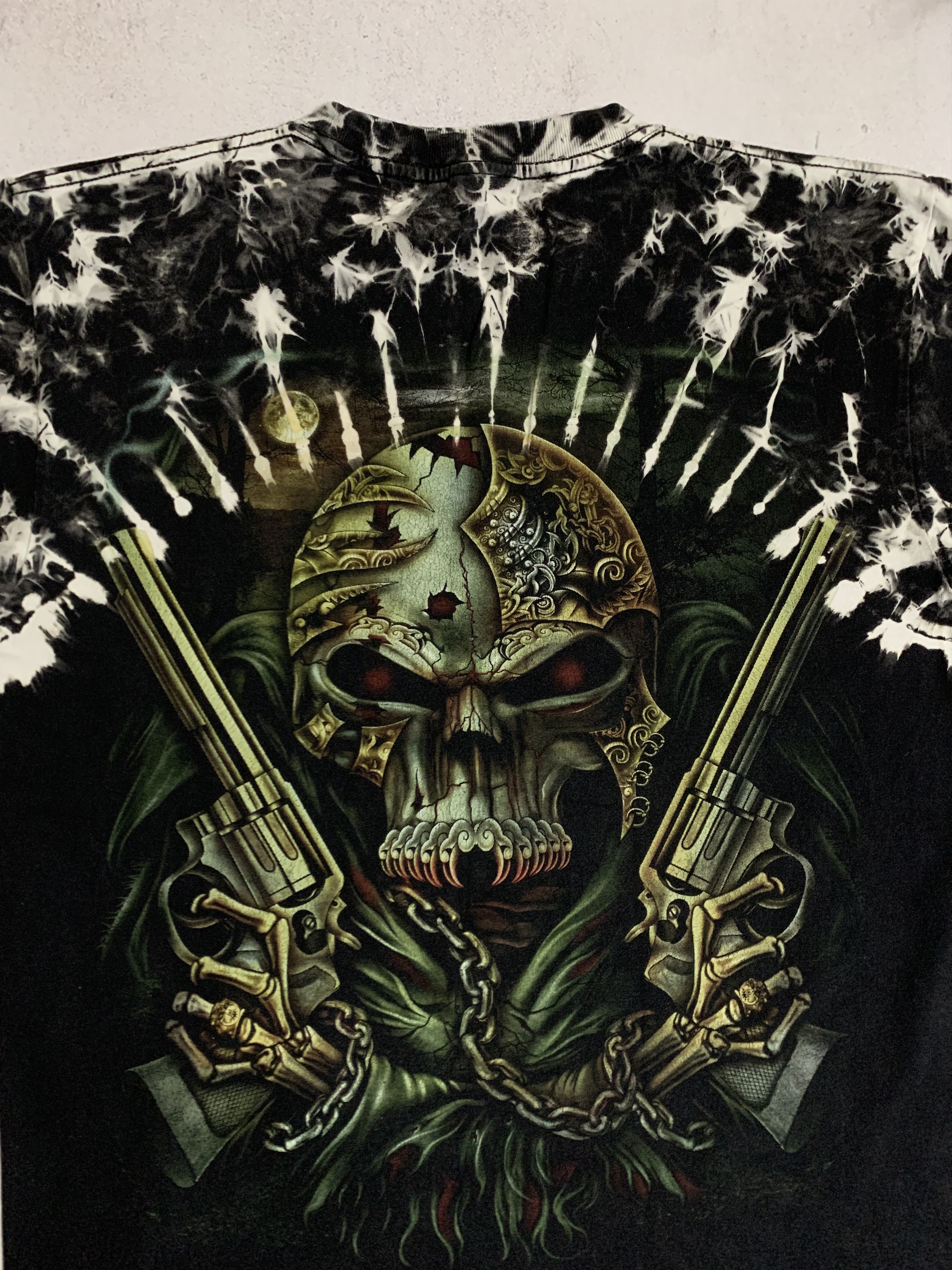 Band Tees × Vintage Vintage Skull Gans T Shirt Tee Baggy Metal Crazy Y2K 90s Size US M / EU 48-50 / 2 - 11 Thumbnail