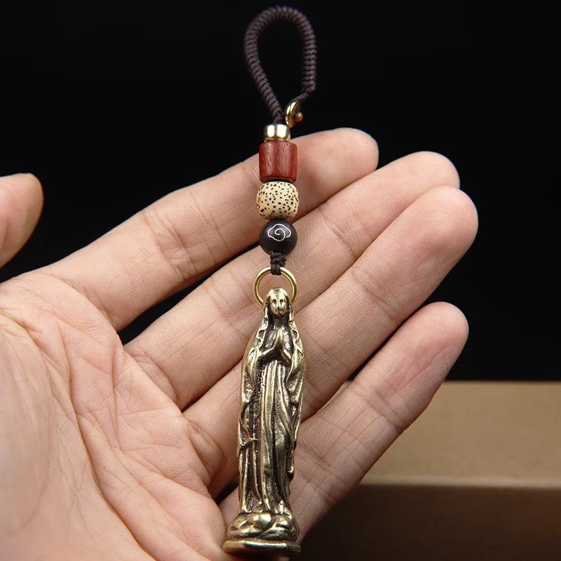 Other Blessed Virgin Mary Figurines Pendant Keyring Charms Gifts Size ONE SIZE - 1 Thumbnail