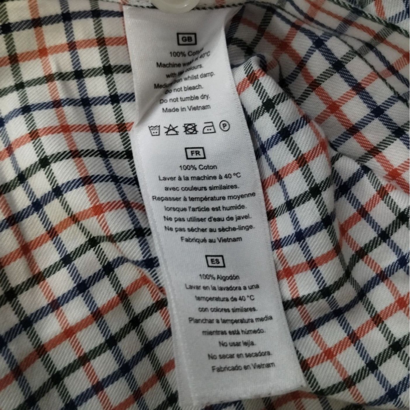 T.M. Lewin T.M Lewin Men's Multicolor Shirt/Button Up Size16/35 SKU3383 Size US L / EU 52-54 / 3 - 5 Thumbnail