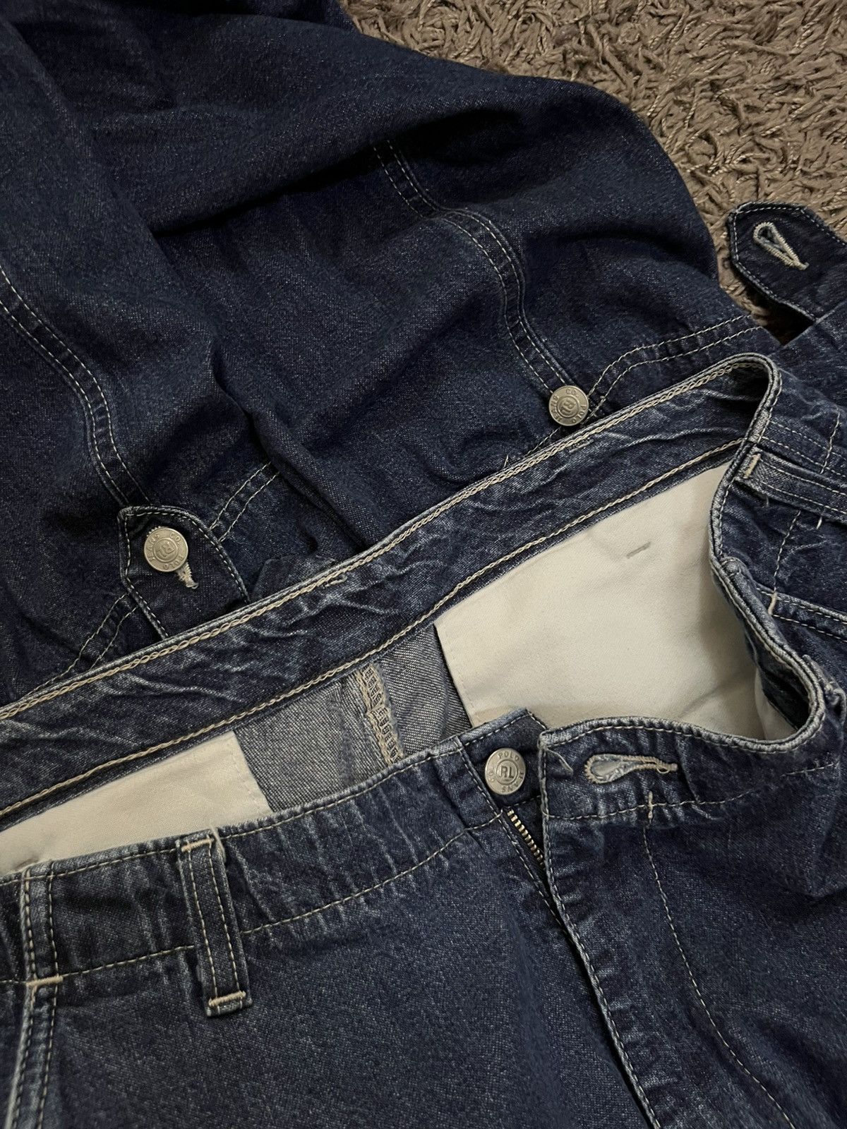 Polo Ralph Lauren 1990s RL jeans cargo baggy techwear #I Size US 34 / EU 50 - 8 Thumbnail