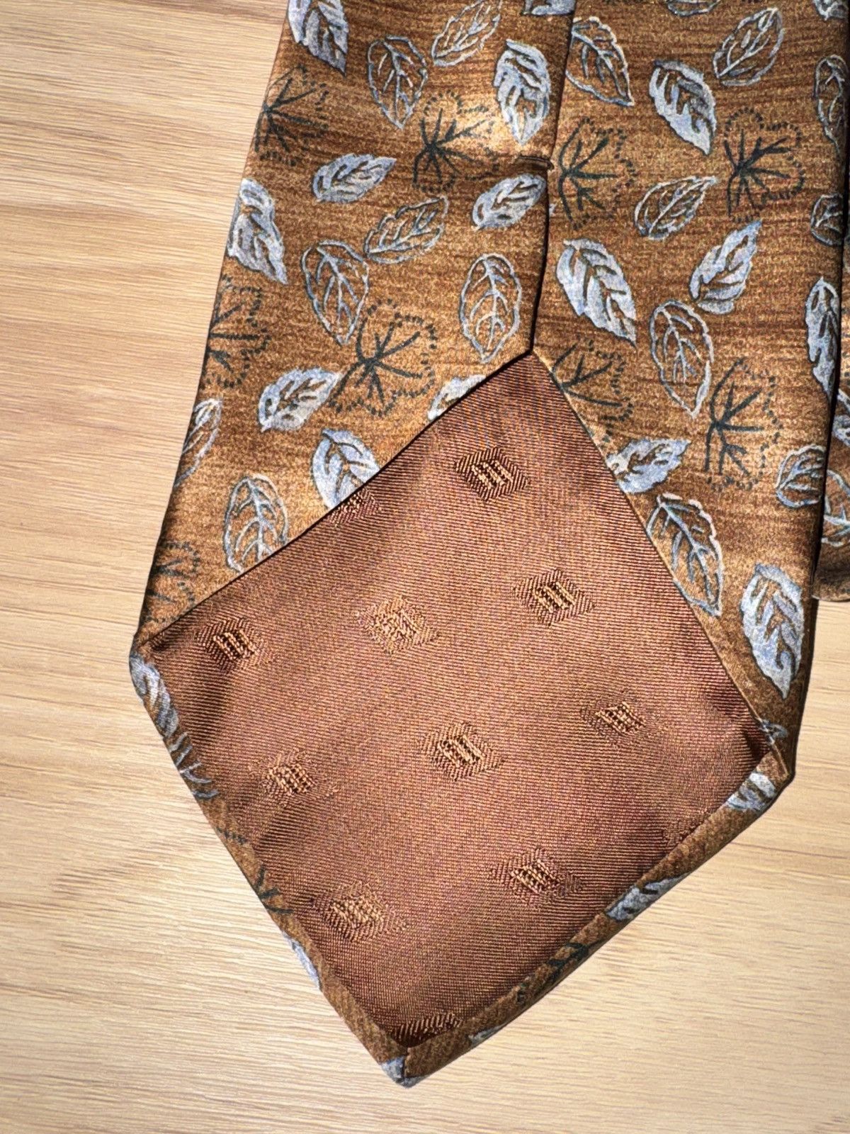 Joseph Abboud Vintage Joseph Abboud Silk Tie – Made in Italy – Botanical Size ONE SIZE - 5 Thumbnail