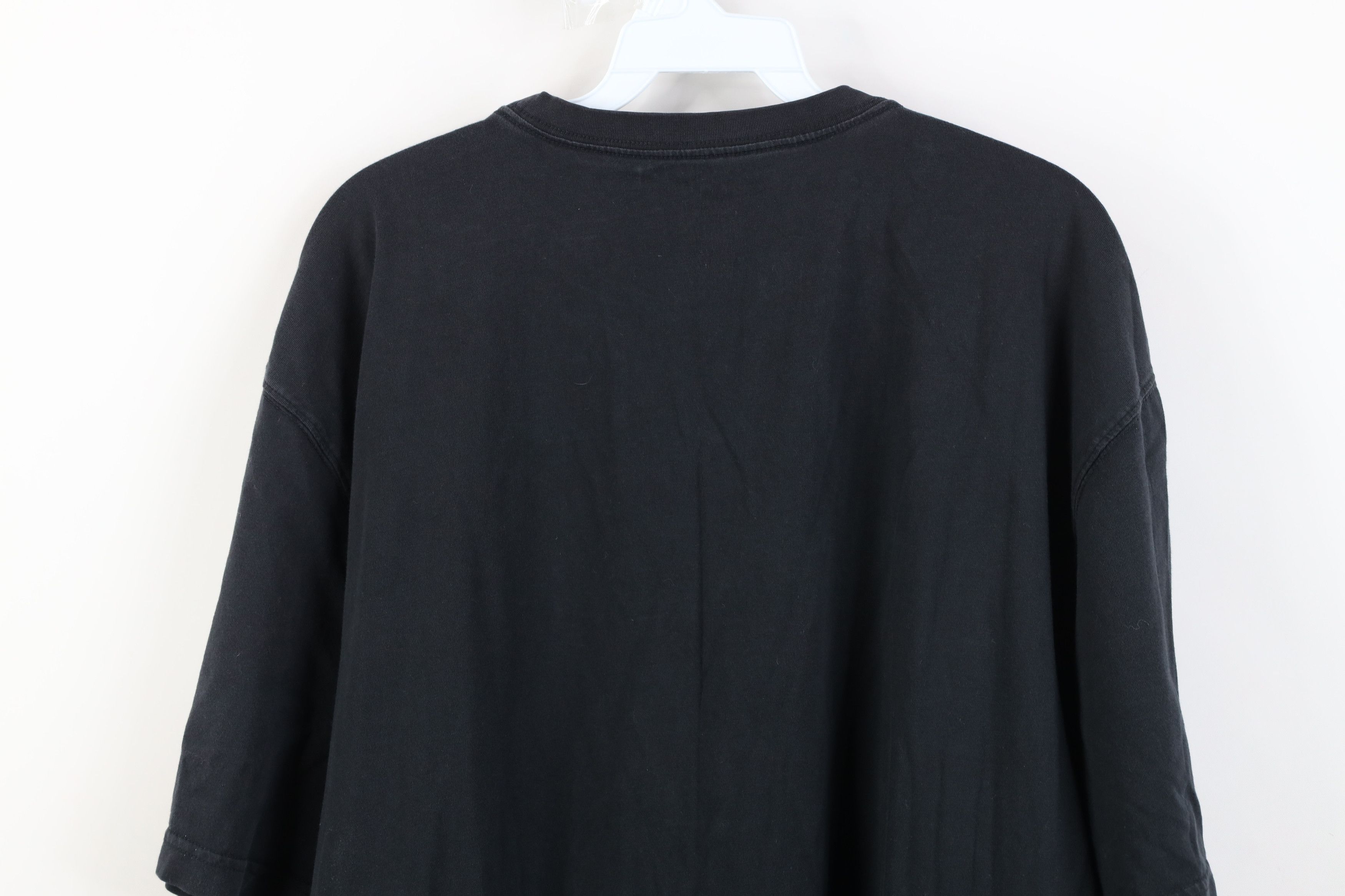 L.L. Bean Vintage Y2K LL Bean Blank Cotton Pocket T-Shirt Black Size US XXL / EU 58 / 5 - 11 Thumbnail