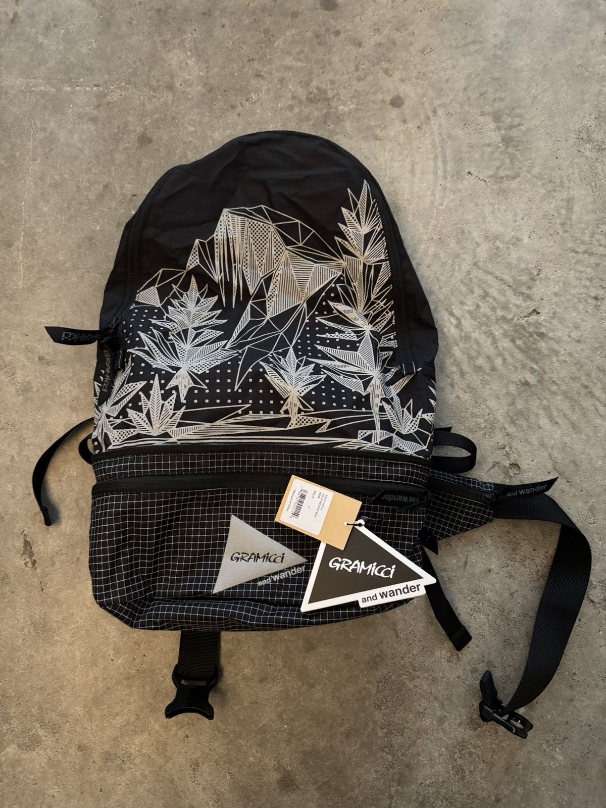 And Wander × Gramicci AND WANDER Black Gramicci Edition 2Way Ripstop Size ONE SIZE - 6 Thumbnail