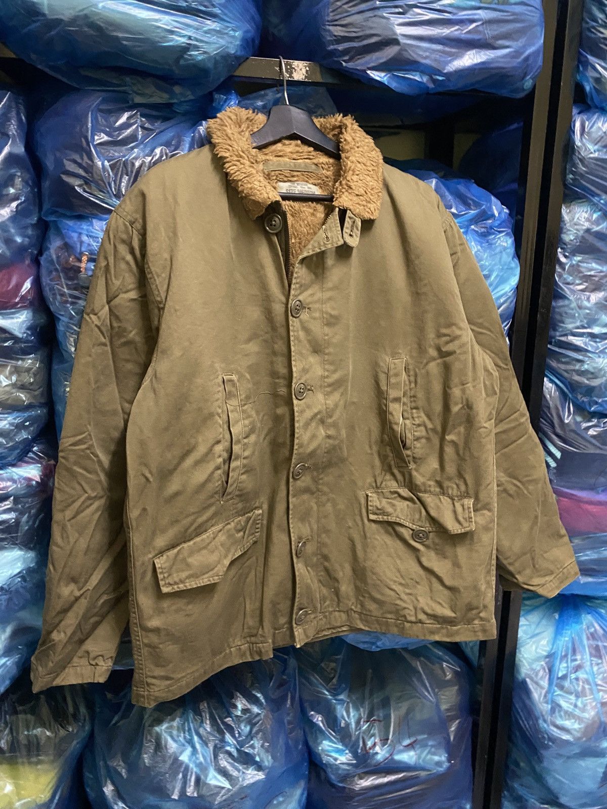 Other VINTAGE 90s PINEAPPLE ARMY FIELD JACKET Size US M / EU 48-50 / 2 - 3 Thumbnail