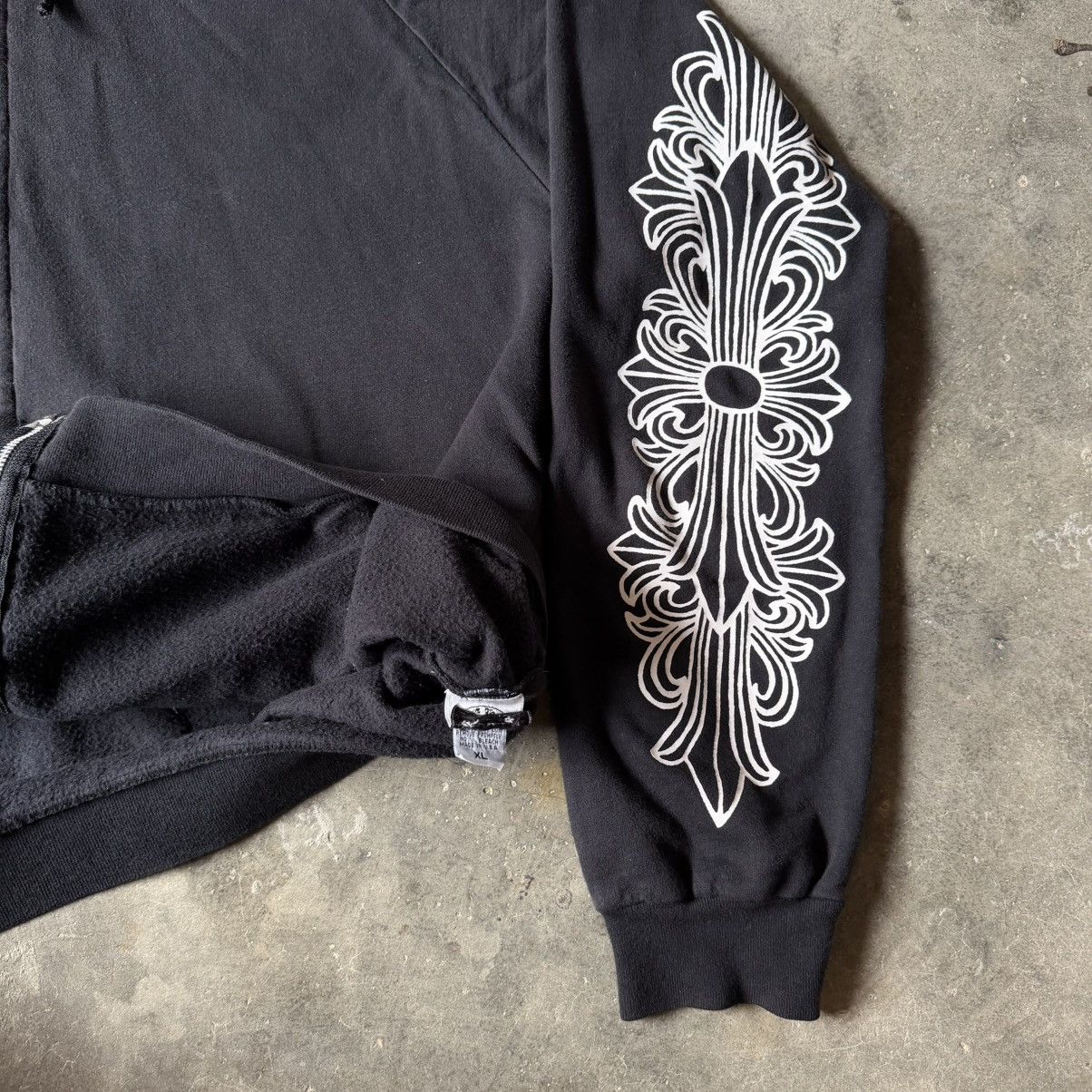 Chrome Hearts Vintage Chrome hearts floral zip-up Size US XL / EU 56 / 4 - 7 Thumbnail