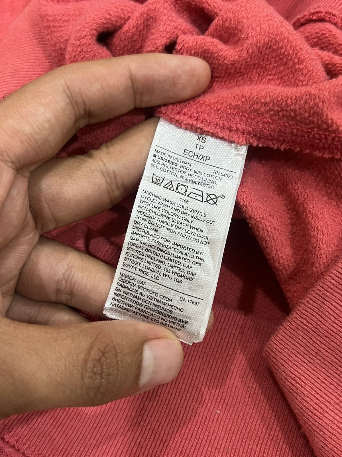 Gap × Vintage Vintage Gap Hoodie Size US M / EU 48-50 / 2 - 7 Thumbnail