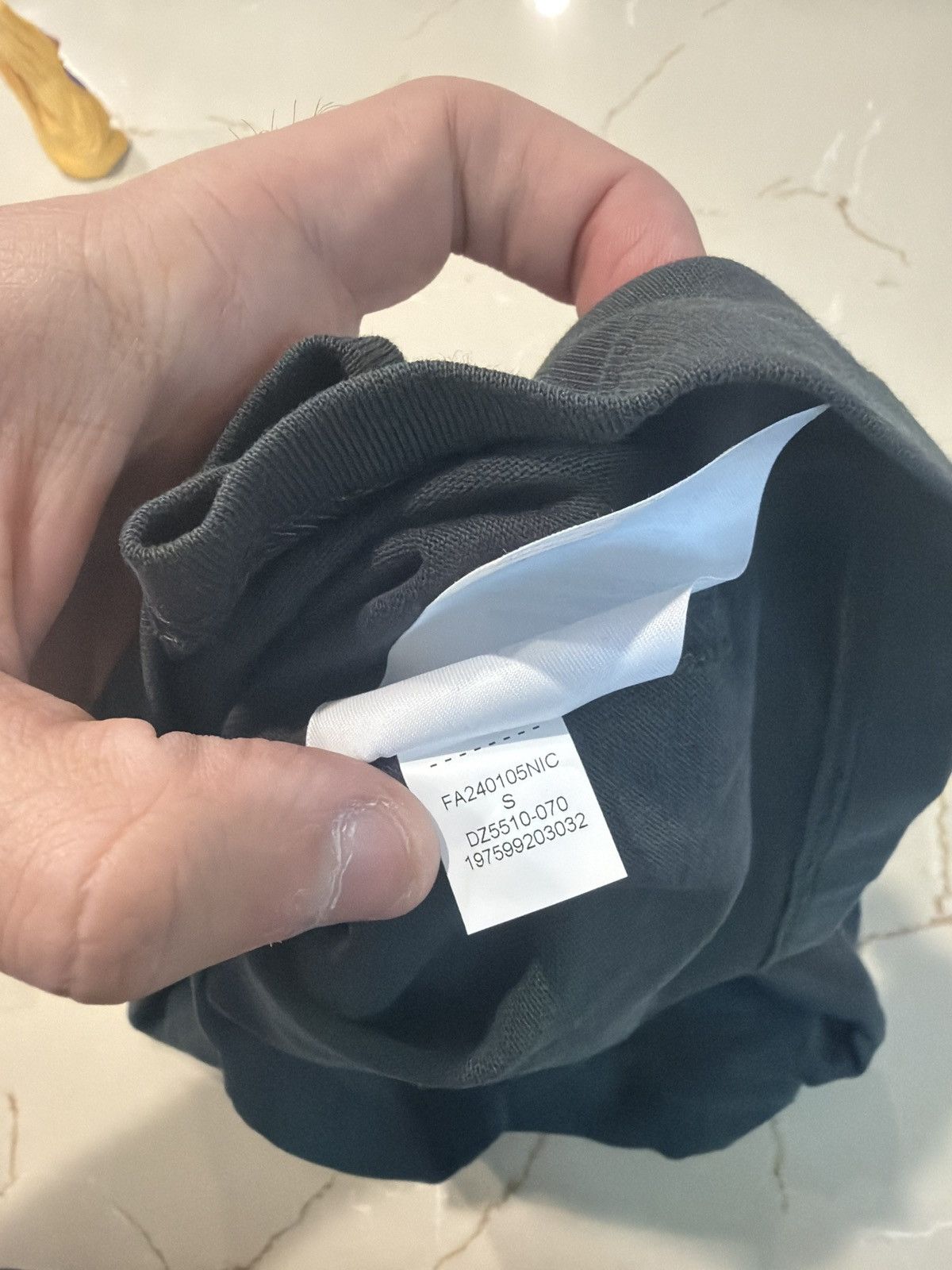 Jordan Brand × Travis Scott Jordan x Travis Scott T-Shirt Black Size Small NWT Size US S / EU 44-46 / 1 - 6 Thumbnail