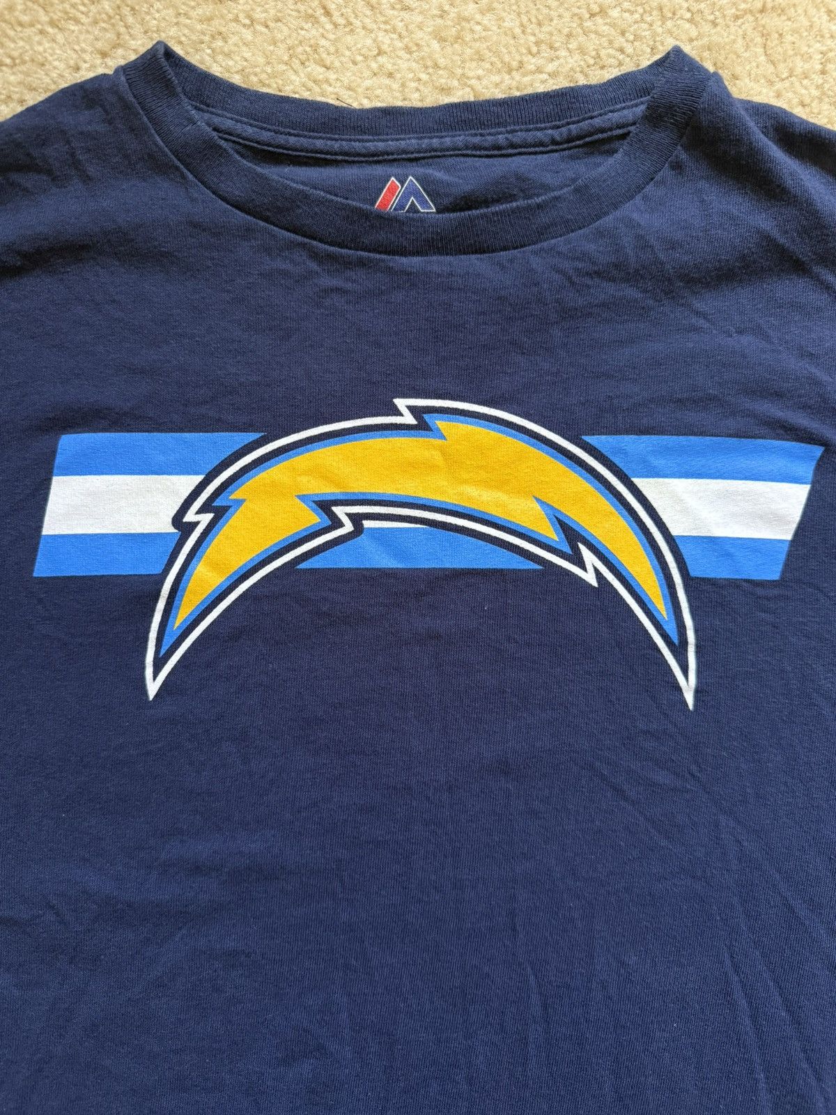 Majestic Los Angeles Chargers NFL Long Sleeve Shirt Size US L / EU 52-54 / 3 - 6 Thumbnail