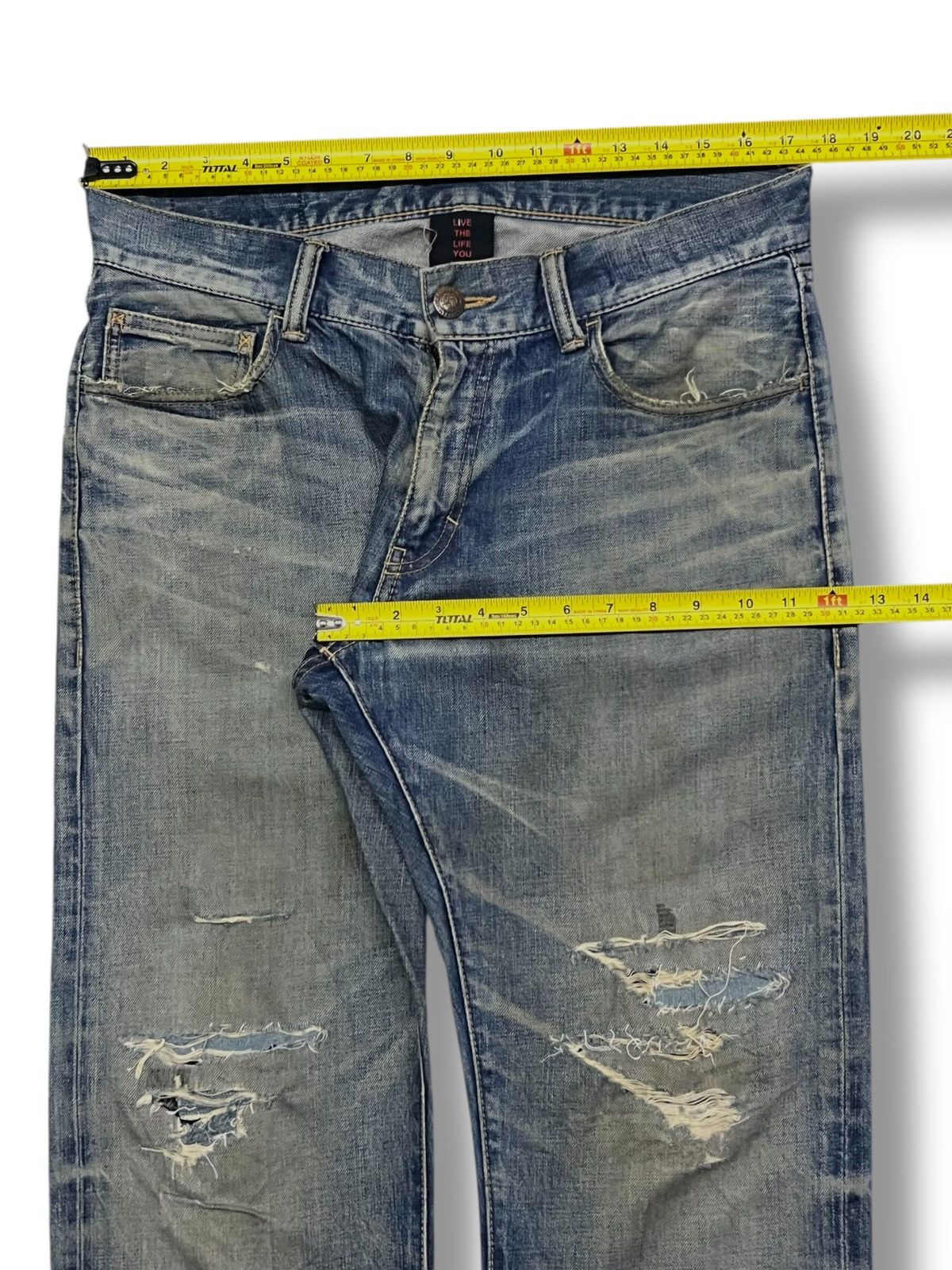Japanese Brand Vintage 00s NESTA BRAND (Nesta Japan) Japanese Denim - W35 Size US 35 - 16 Thumbnail