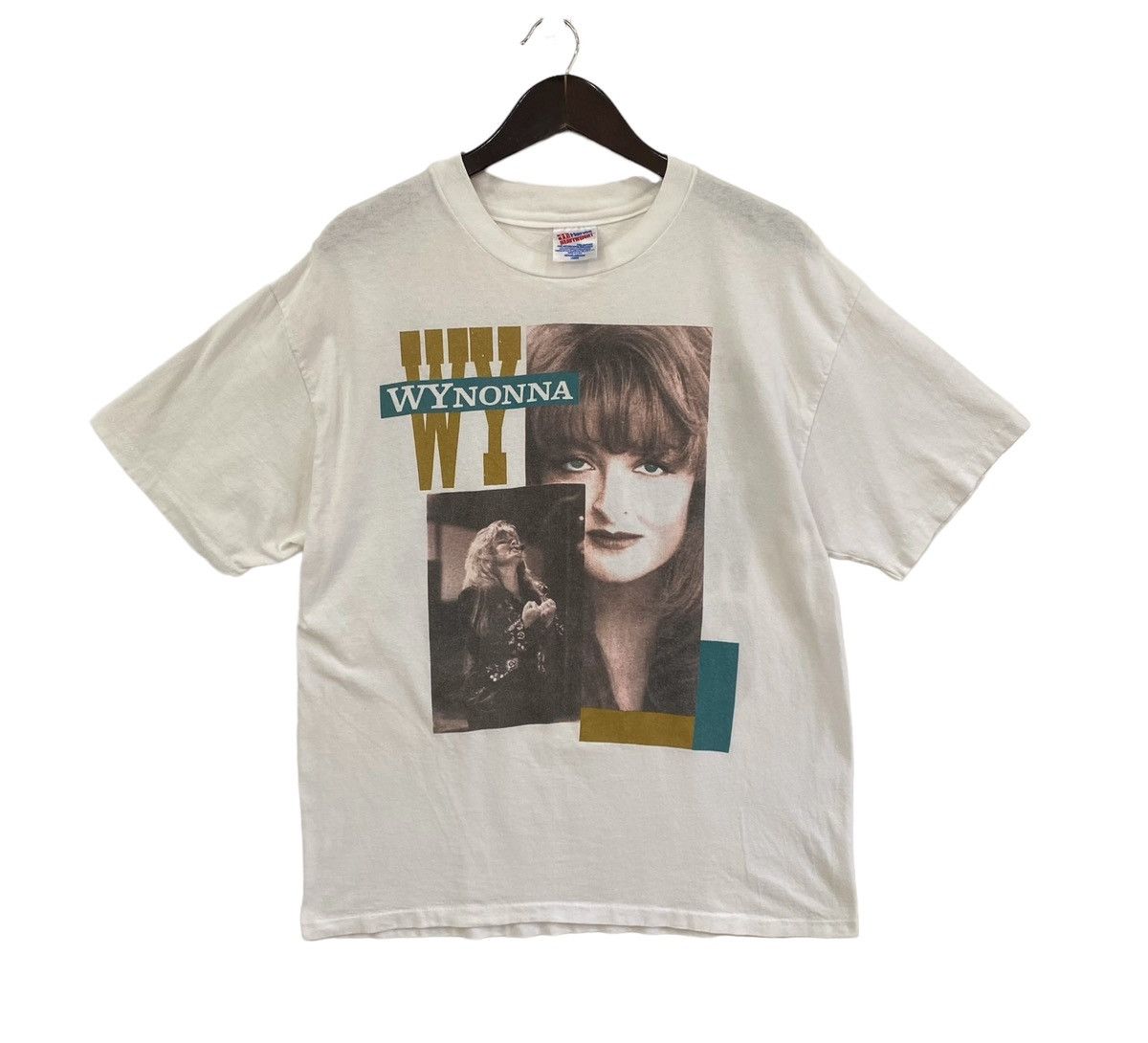 Band Tees 💥VINTAGE WYNONNA JUDD American country singer USA tee shirt Size US L / EU 52-54 / 3 - 1 Thumbnail