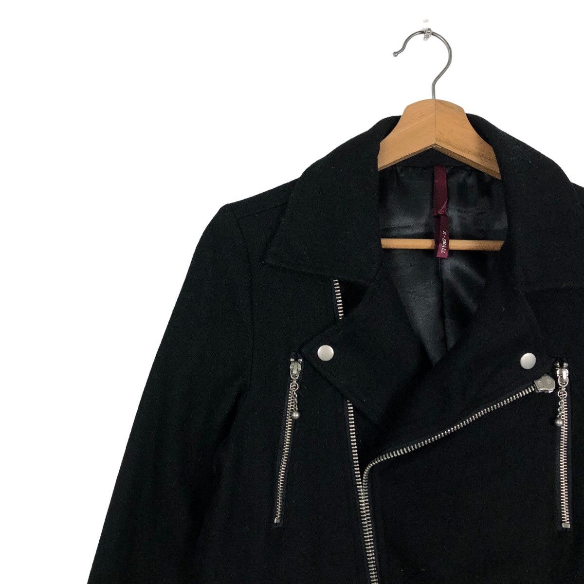 Hysteric Glamour 🔥Cafe Racer Biker Double Breast Jacket Japan Made Size US XS / EU 42 / 0 - 7 Thumbnail