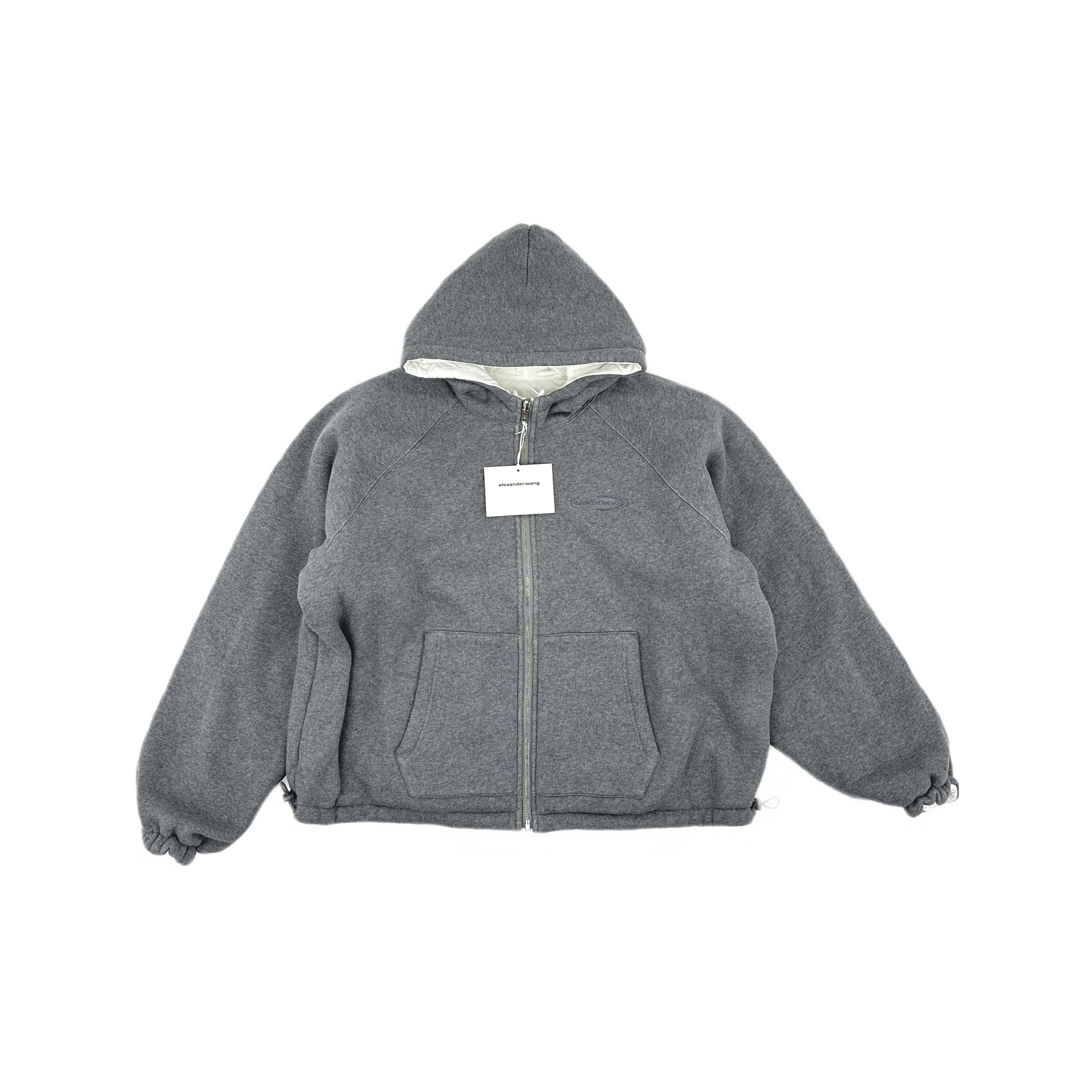 Alexander Wang Alexander Wang Reversible Logo Zip Hoodie Size S Size US S / EU 44-46 / 1 - 1 Thumbnail