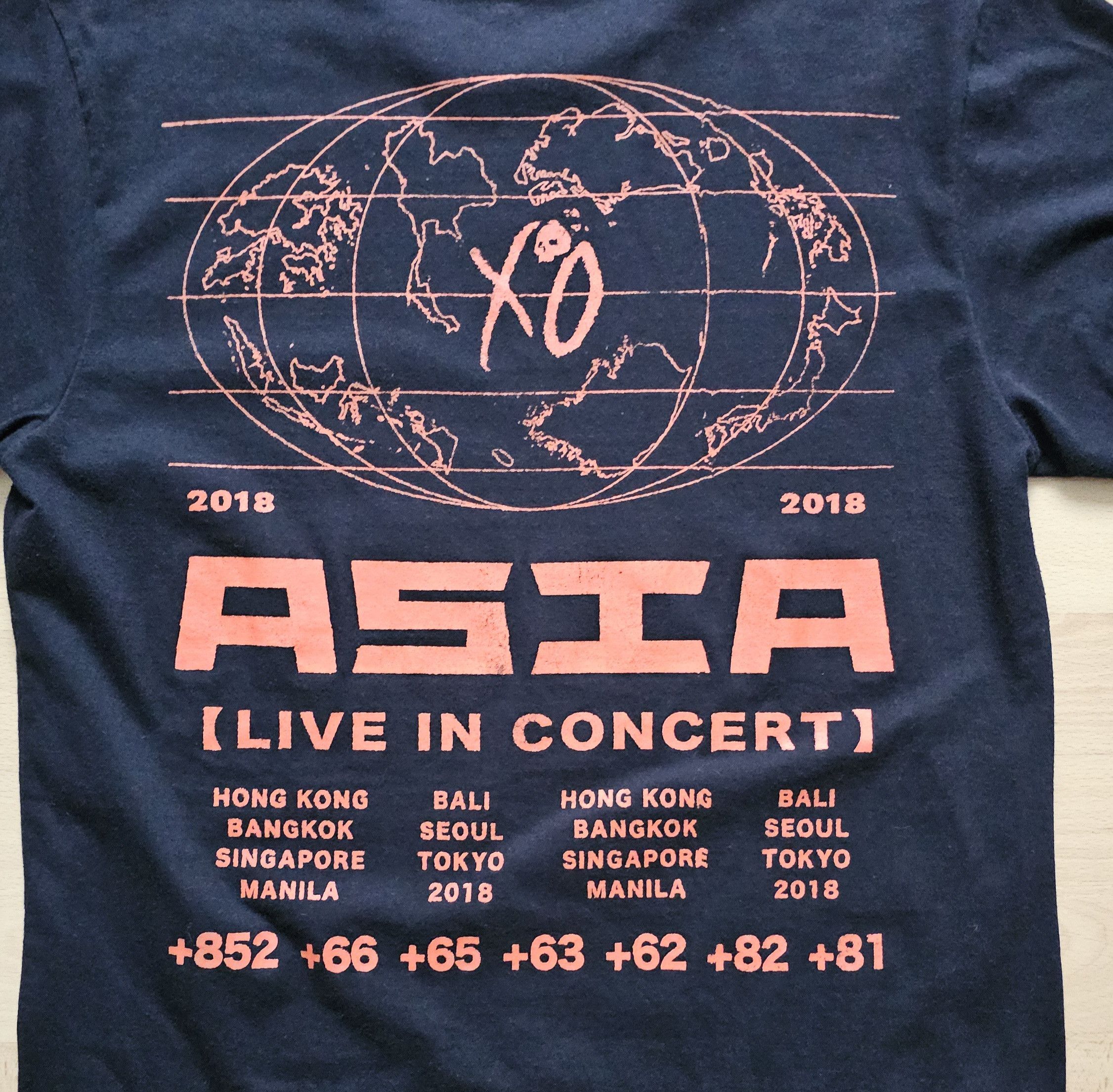 The Weeknd × XO The Weeknd XO Asia Tour 2018 Shirt Size US M / EU 48-50 / 2 - 3 Thumbnail
