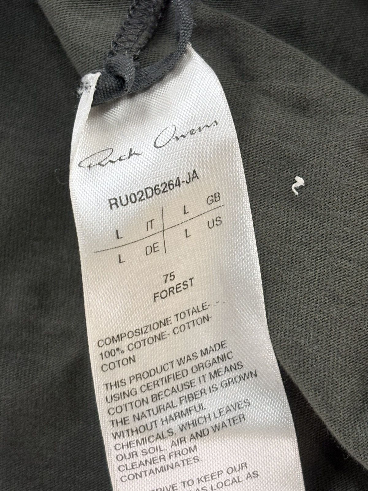 Rick Owens Rick Owens Size US L / EU 52-54 / 3 - 3 Thumbnail