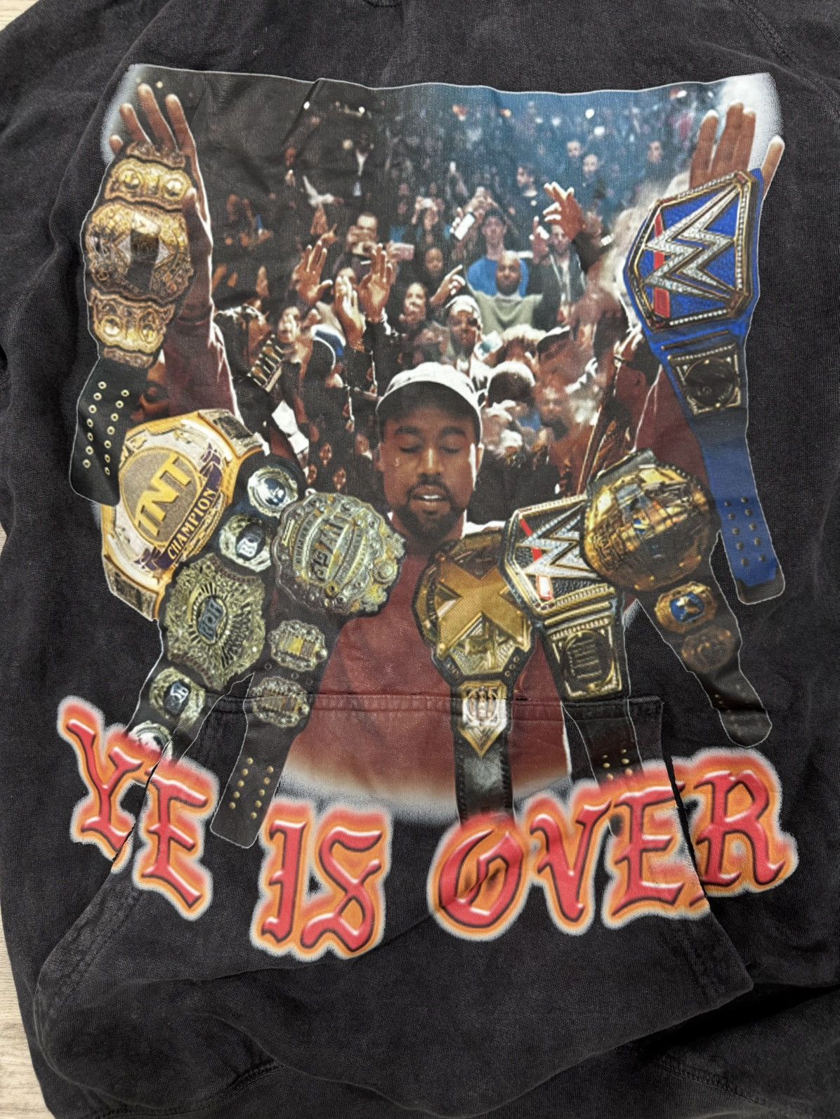 Other Kanye West Ye Is Over WWE/AEW Hoodie Size US M / EU 48-50 / 2 - 2 Thumbnail