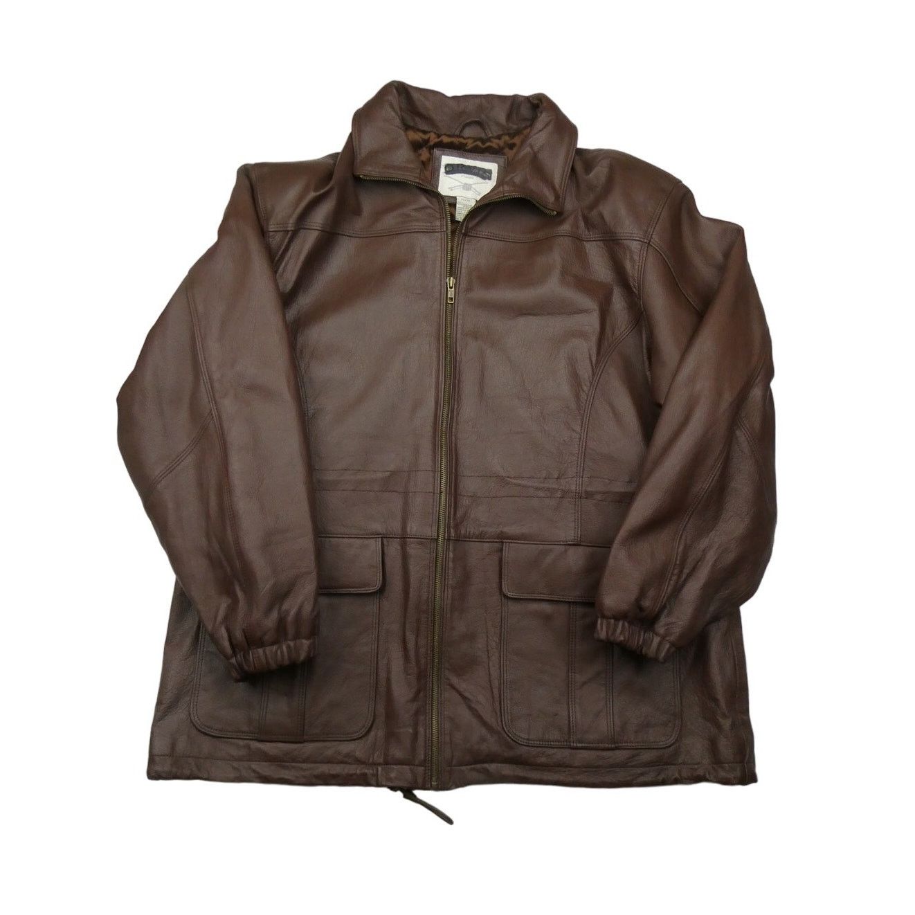 Orvis NEW Orvis 100% leather barn coat, size: 22/24 Size 3XL / US 20-22 - 1 Thumbnail