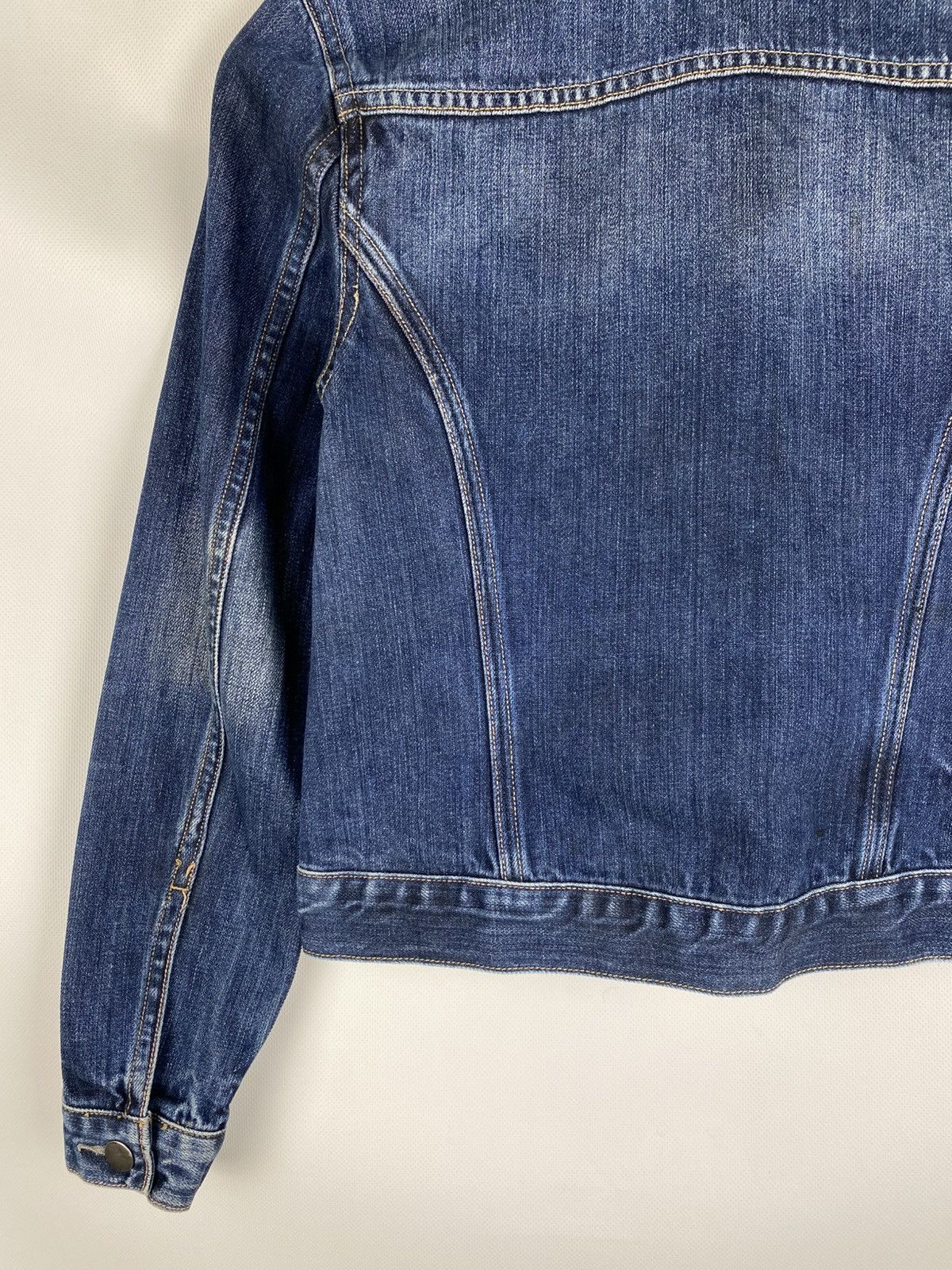 Allsaints × Japanese Brand Allsaints WMNS Easy Trucker ladies selvedge denim jacket Size M / US 6-8 / IT 42-44 - 19 Thumbnail