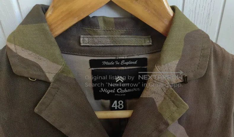 Nigel Cabourn Nigel Cabourn Camouflage jacket Size US M / EU 48-50 / 2 - 2 Thumbnail