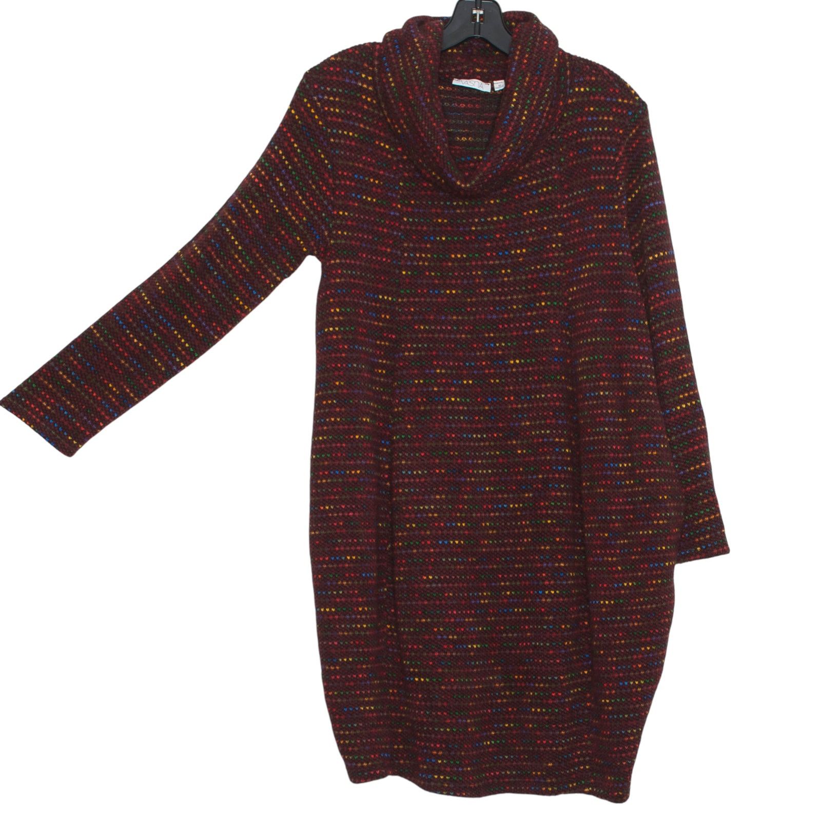 Other Vasna Sweater Dress Cowl Neck Cottage boho Cozy Italy Medium Size M / US 6-8 / IT 42-44 - 6 Thumbnail