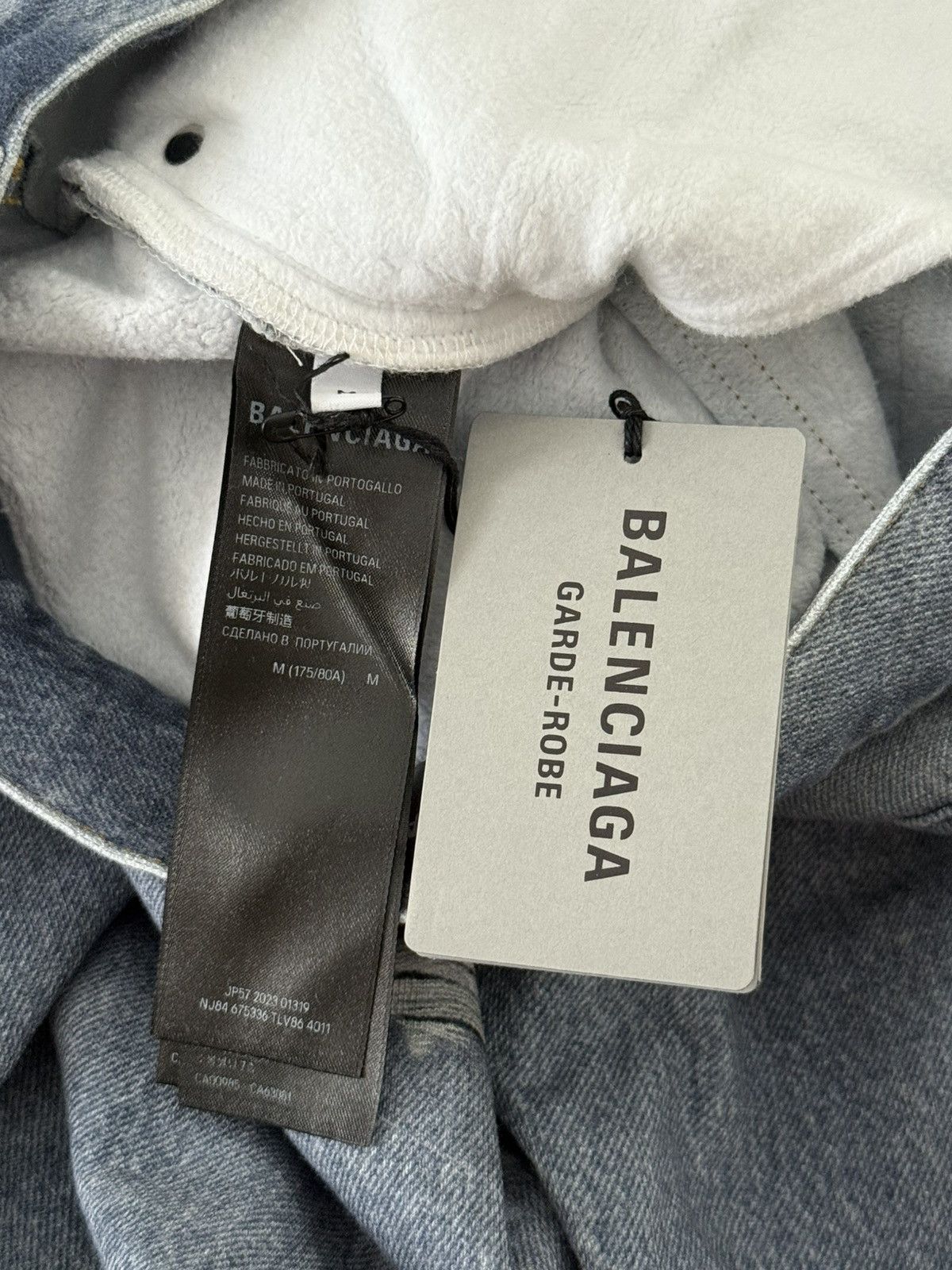 Balenciaga Balenciaga Trompe L'oeil Sweatpants SZ.M Size US 32 / EU 48 - 9 Thumbnail