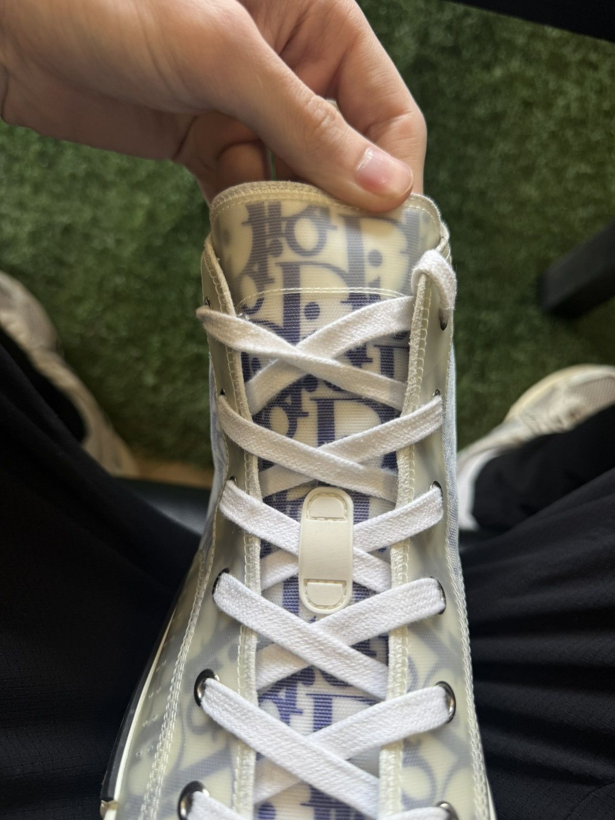Dior Dior B23 Kenny Scharf High Top Sneakers 42EU/9US Size US 9 / EU 42 - 10 Thumbnail