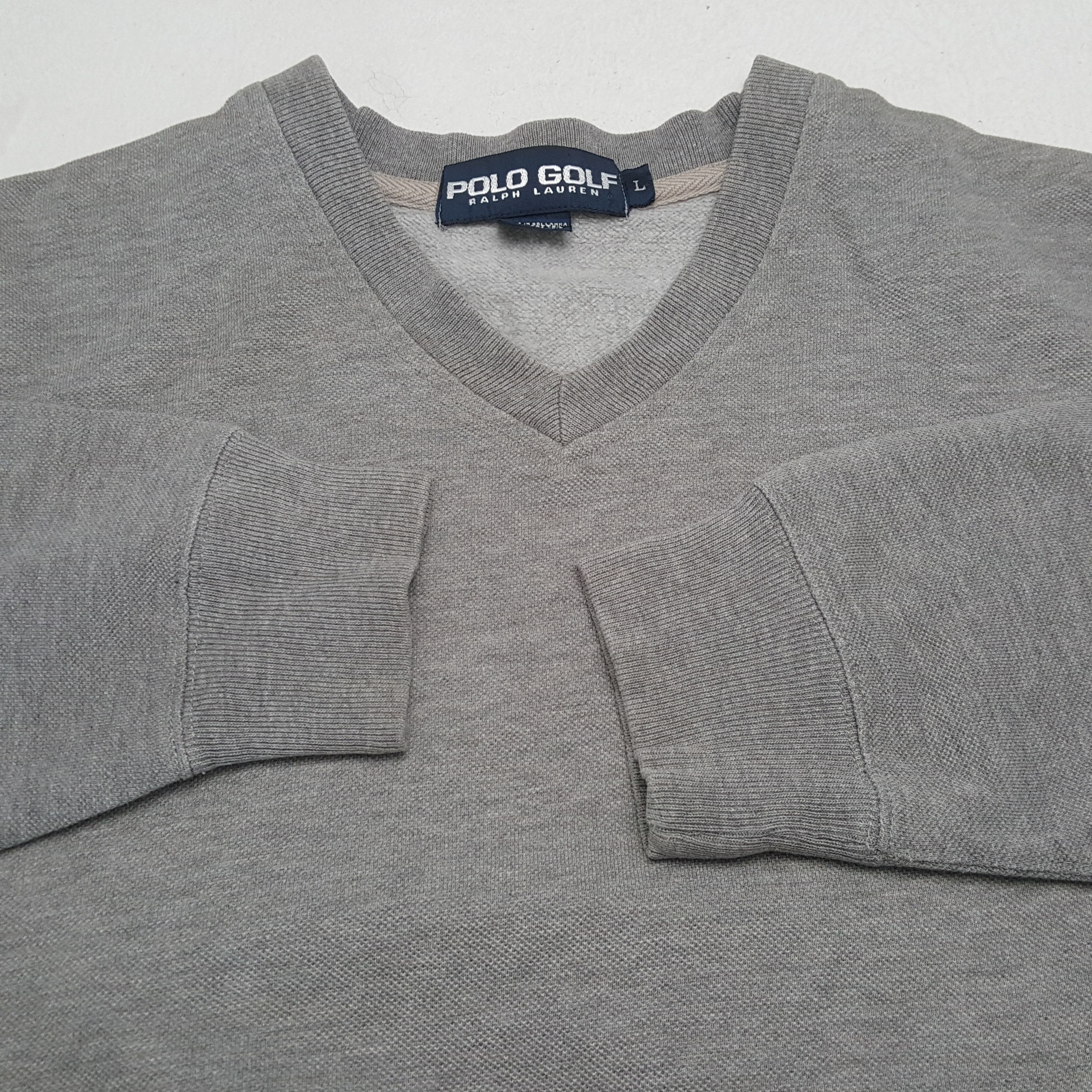 Polo Ralph Lauren × Vintage POLO GOLF by RALPH LAUREN Small Design Sweatshirt Size US L / EU 52-54 / 3 - 8 Thumbnail