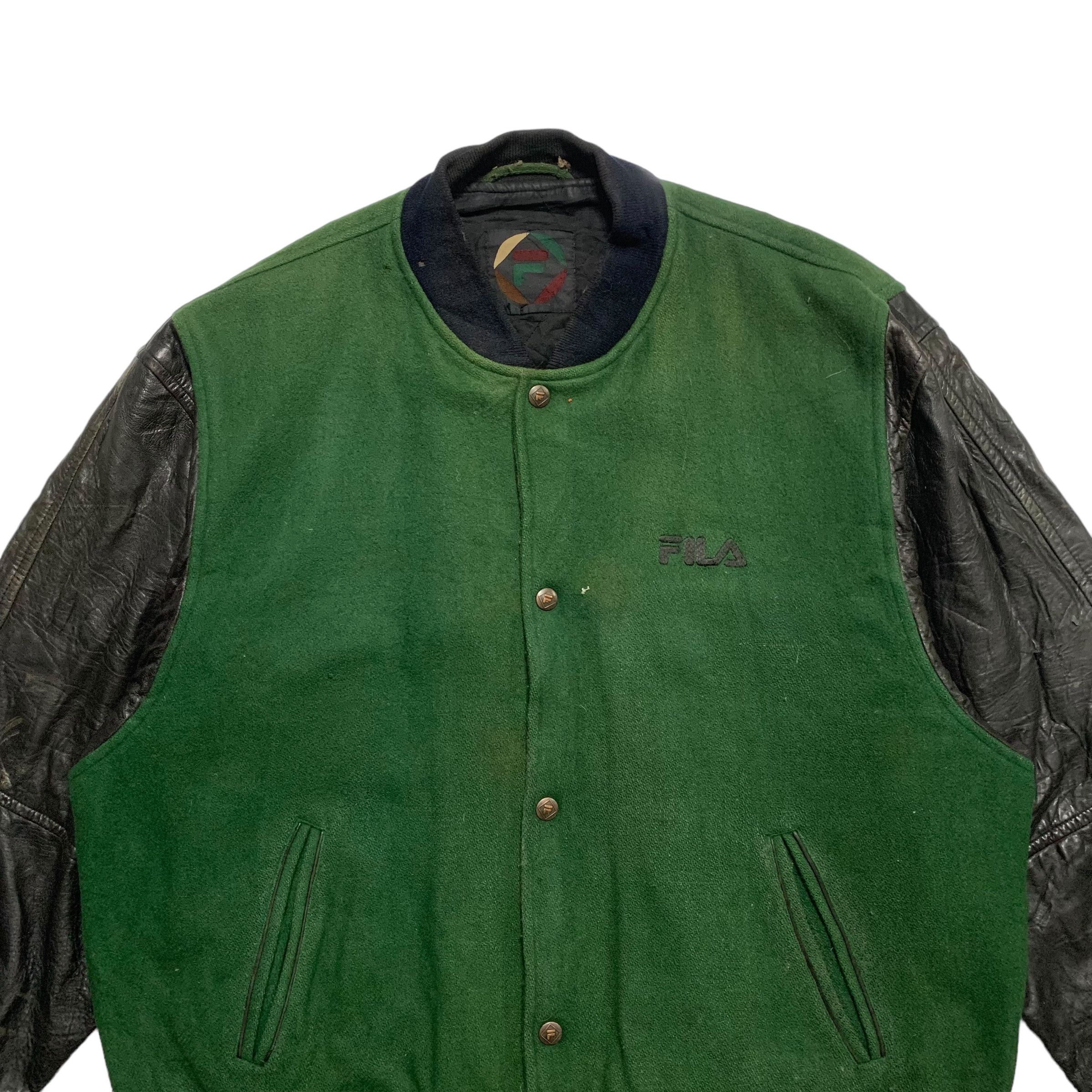 Fila Vintage Fila Spellout Varsity Jacket Size US XXL / EU 58 / 5 - 3 Thumbnail