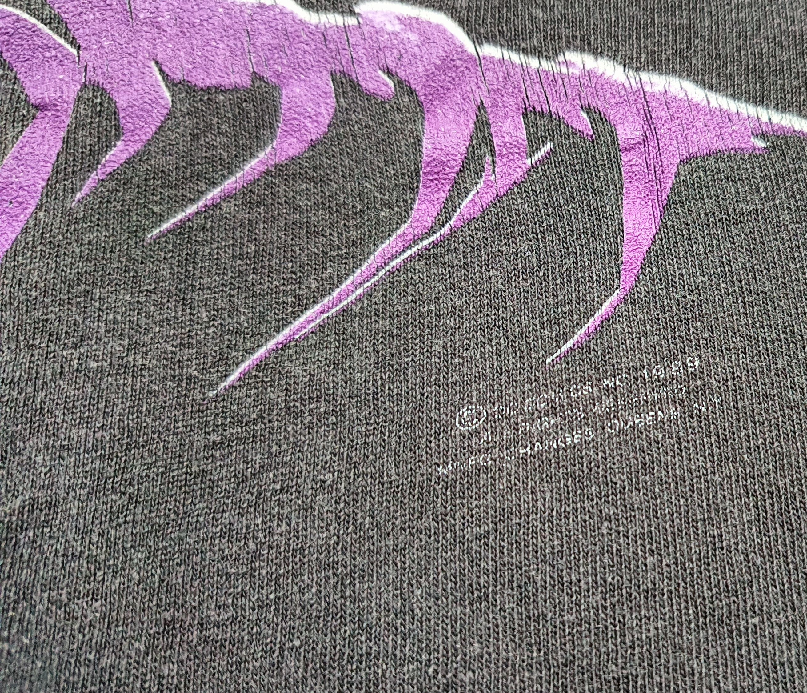 DC Comics × Vintage 🔥🔥Rare Distressed Vintage 80s Batman Tee Size US L / EU 52-54 / 3 - 4 Thumbnail