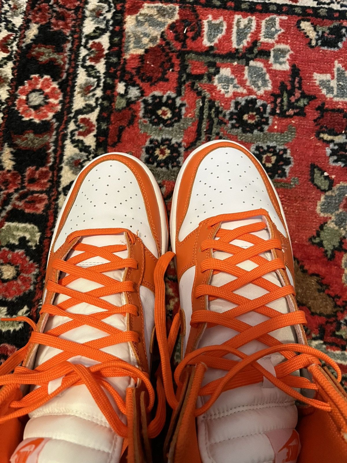 Nike Nike Dunk High OG Retro “Syracuse” - US 10.5 100% AUTHENTIC Size US 10.5 / EU 43-44 - 4 Thumbnail