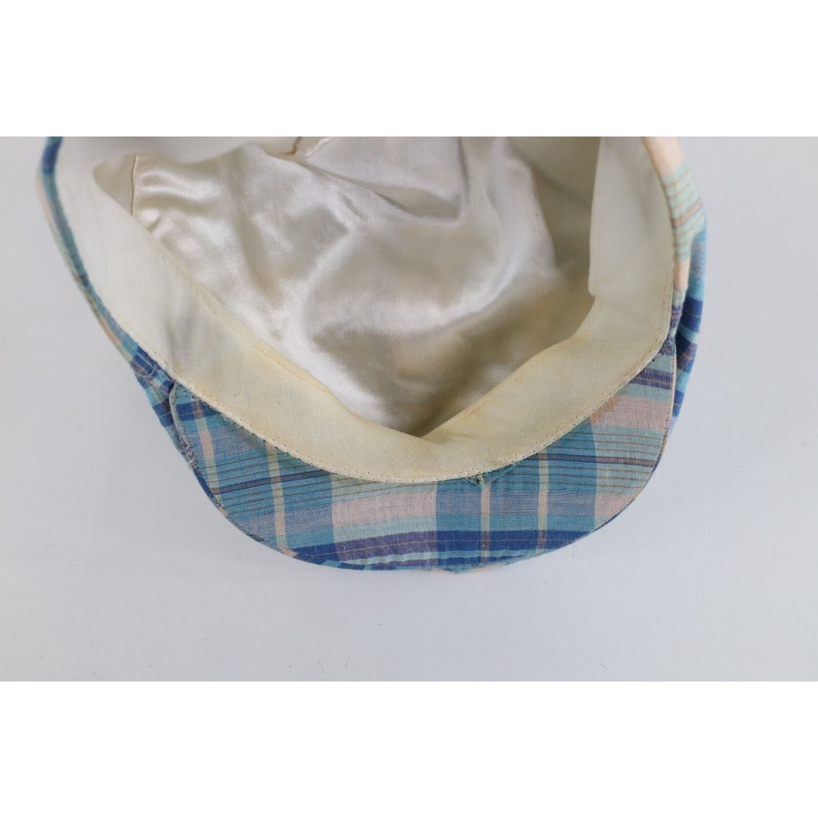 Vintage Vintage 70s 80s Streetwear Madras Plaid Newsboy Cabbie Hat Size ONE SIZE - 8 Thumbnail