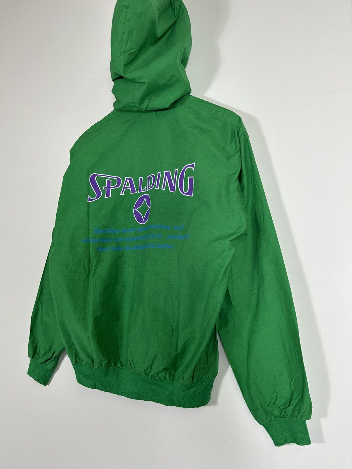 Spalding ⚡️Vintage Spalding Hooded Zipper Sweater Jacket Size US M / EU 48-50 / 2 - 13 Thumbnail