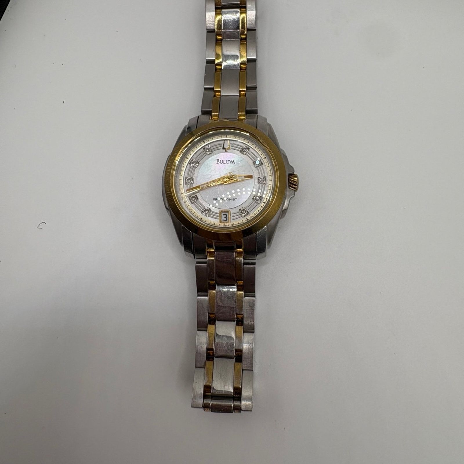 Bulova Bulova Precisionist 98P129 Women's Watch - Diamond & Pearl Size ONE SIZE - 6 Thumbnail