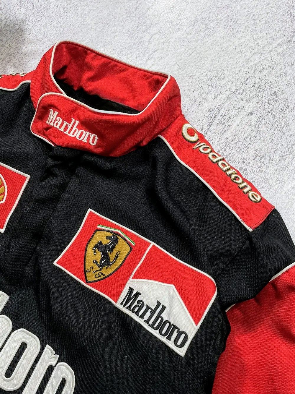 Marlboro 💀🔥 MARLBORO 💥 RARE y2k Unisex Adults Racing Jacket Coats Size US XS / EU 42 / 0 - 5 Thumbnail