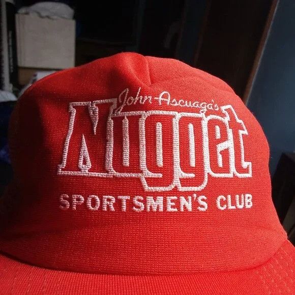 Other Vintage John Ascuaga's Nugget Sportsmen's Club Trucker Hat Size ONE SIZE - 2 Thumbnail