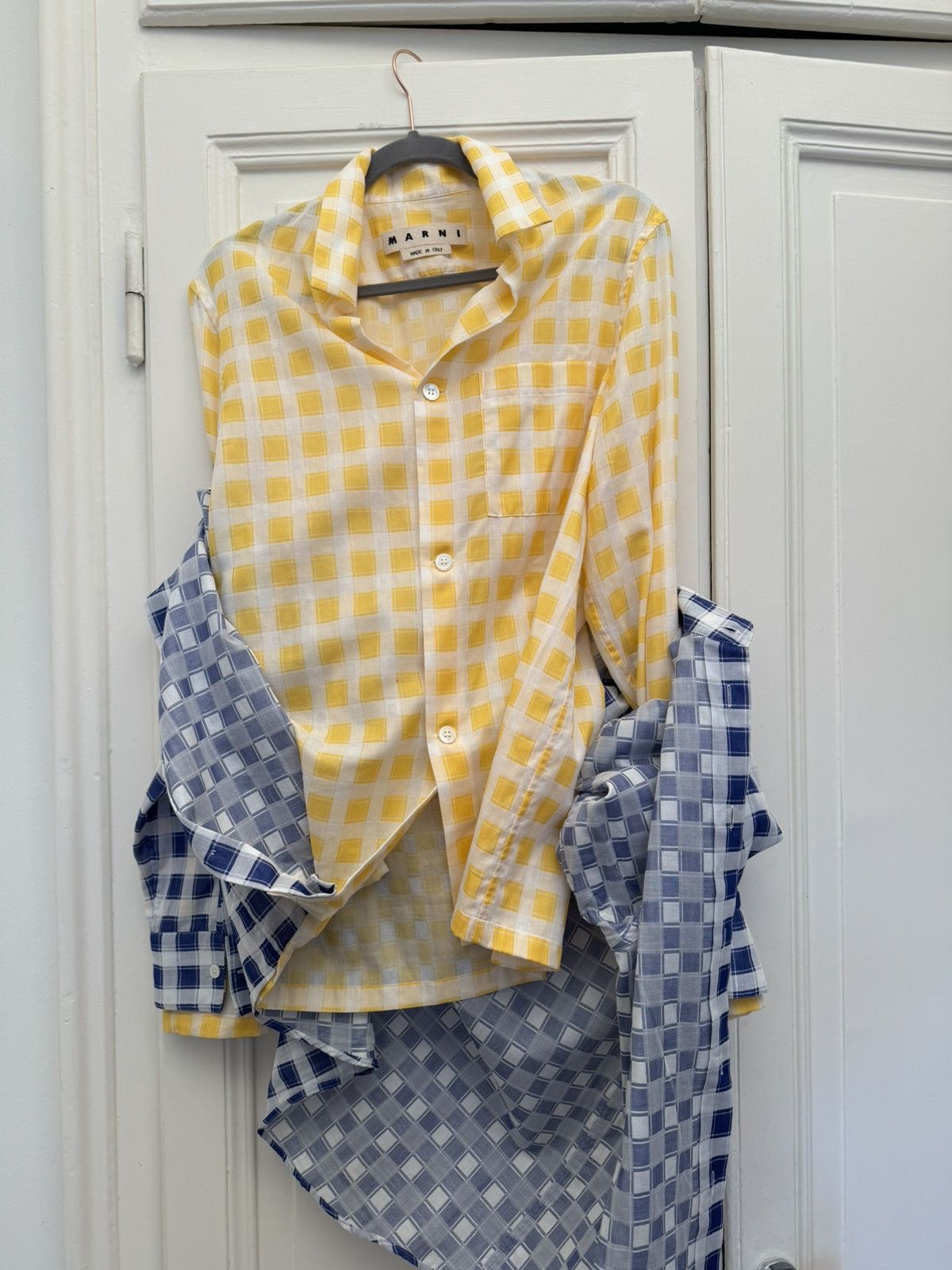 Marni MARNI double long sleeve shirt SS19 Size US M / EU 48-50 / 2 - 8 Thumbnail