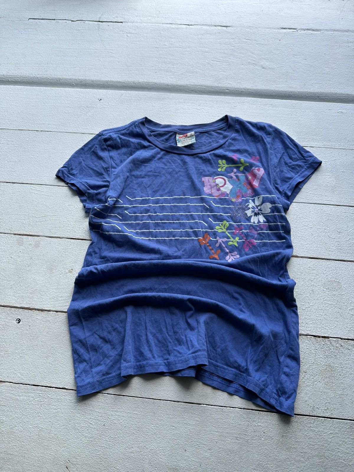 20471120 × Japanese Brand × Quiksilver 🚨 QUIKSILVER SHORT SLEEVE ROXY OASIS TEE SHIRT Australia 90s Size S / US 4 / IT 40 - 1 Thumbnail