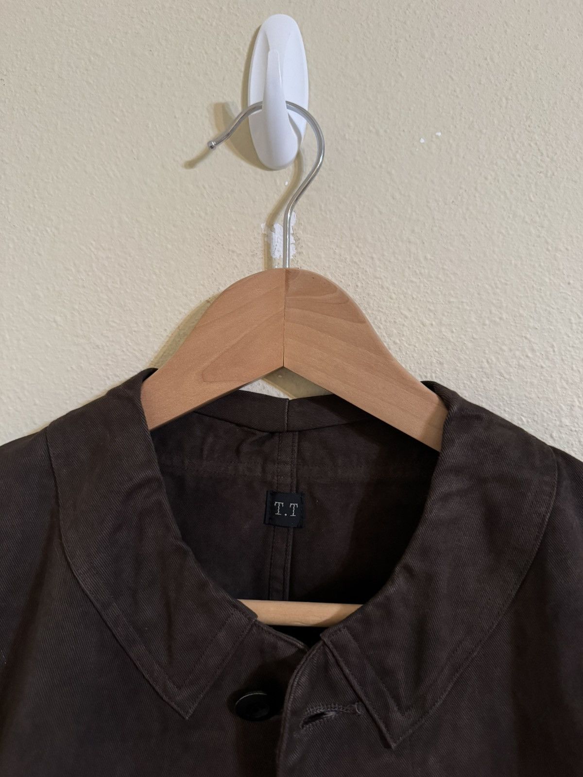 Taiga Takahashi Taiga Takahashi Railroad Jacket Mud Dyed Brown Size 38 Size US M / EU 48-50 / 2 - 4 Thumbnail