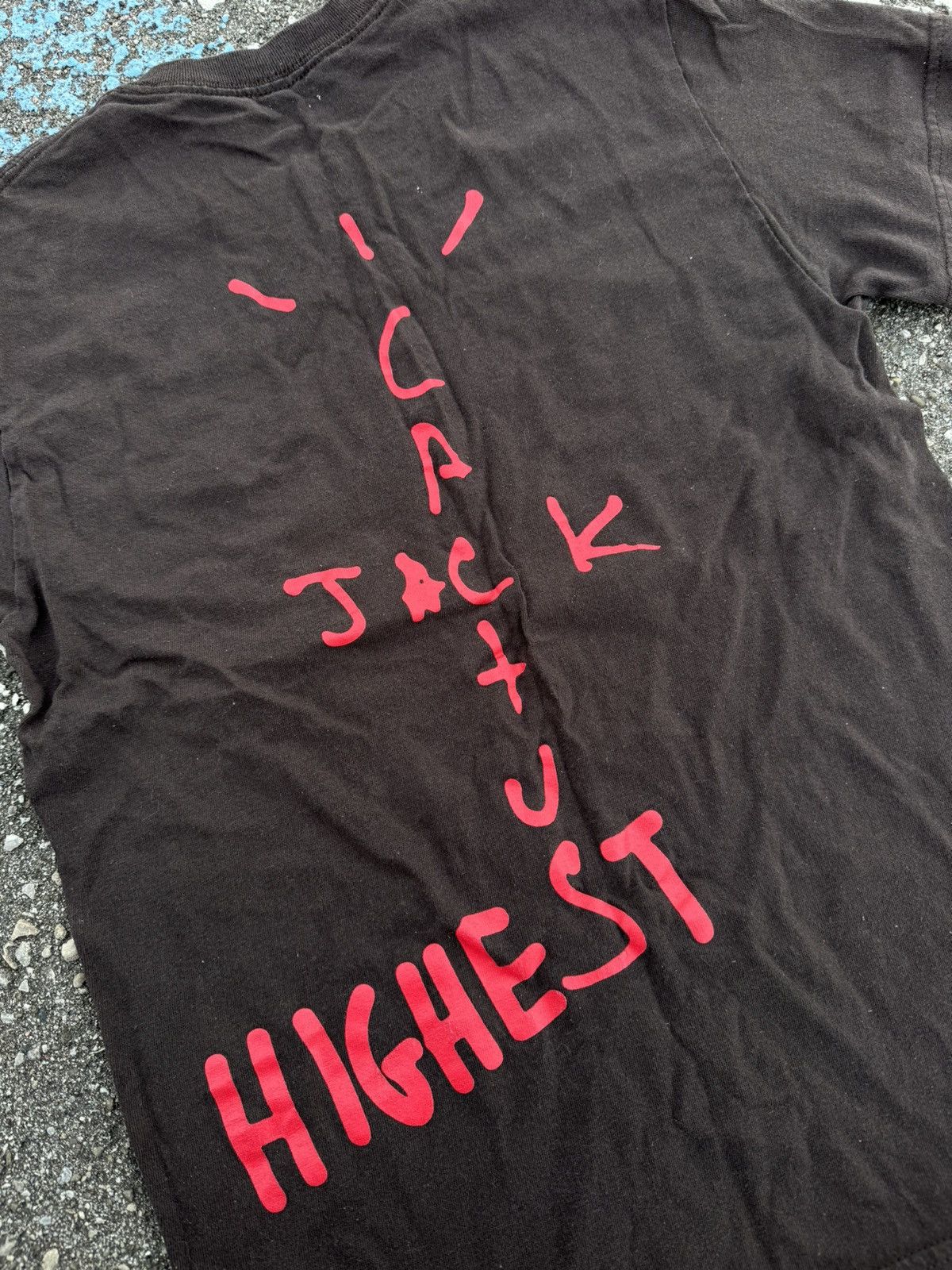 Jordan Brand × Nike × Travis Scott Travis Scott Jordan Cactus Jack Highest T Shirt Size US S / EU 44-46 / 1 - 6 Thumbnail