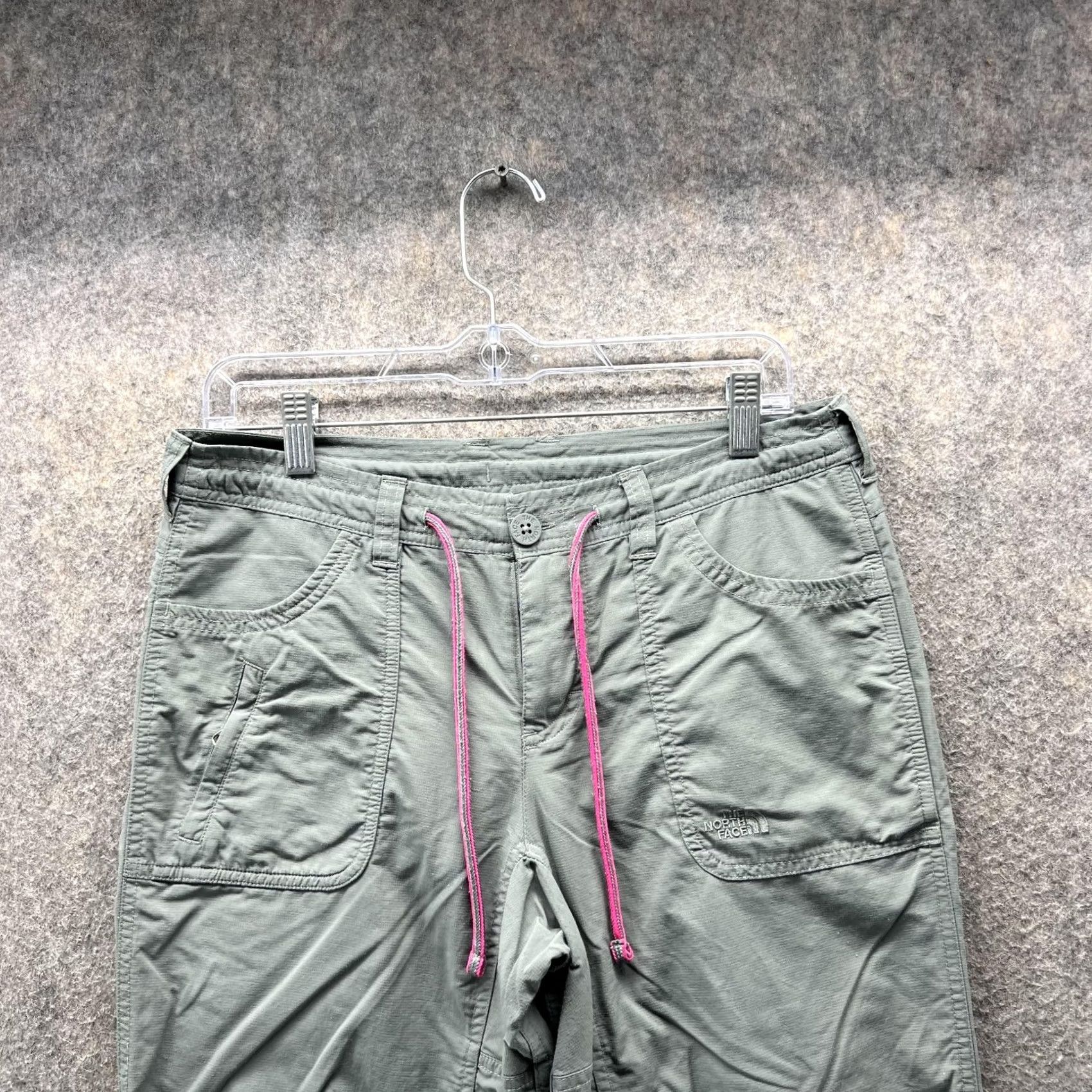 The North Face The North Face Pants Womens 4 Green Women Pink Casual Drawstring Polyester Hiking Hike Size 27" / US 4 / IT 40 - 7 Thumbnail