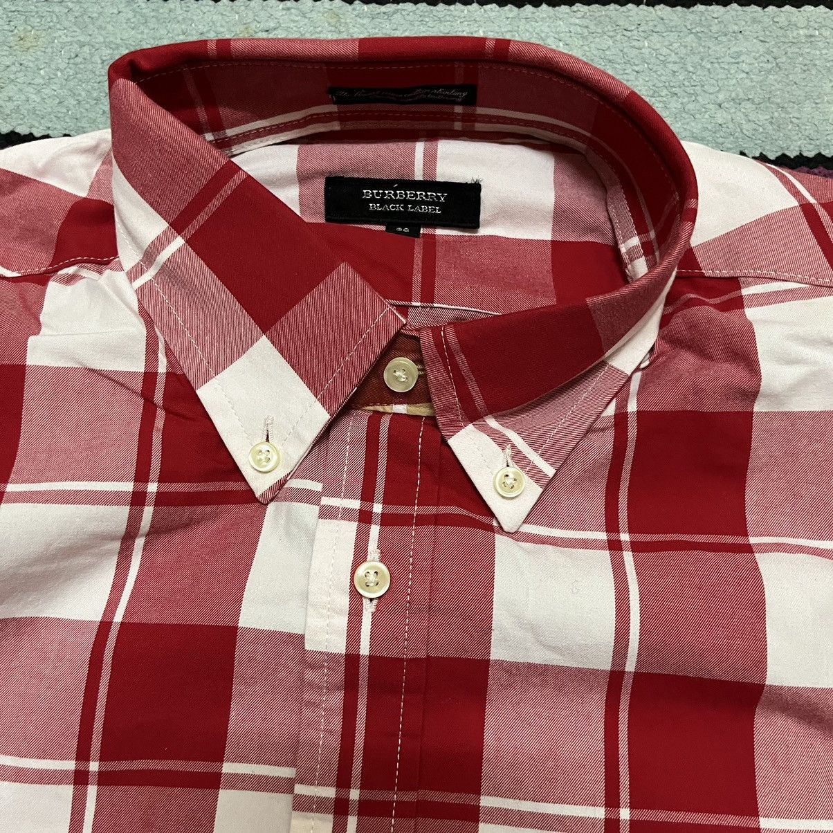 Burberry × Burberry Prorsum Authentic Burberry Black Label Nova Check Longsleeve Shirt Size US S / EU 44-46 / 1 - 5 Thumbnail