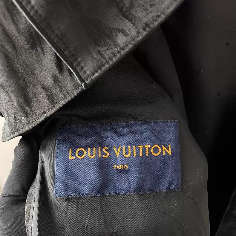 Louis Vuitton Louis Vuitton Black Dark Camo Pocket Zip Jacket Size US L / EU 52-54 / 3 - 8 Thumbnail