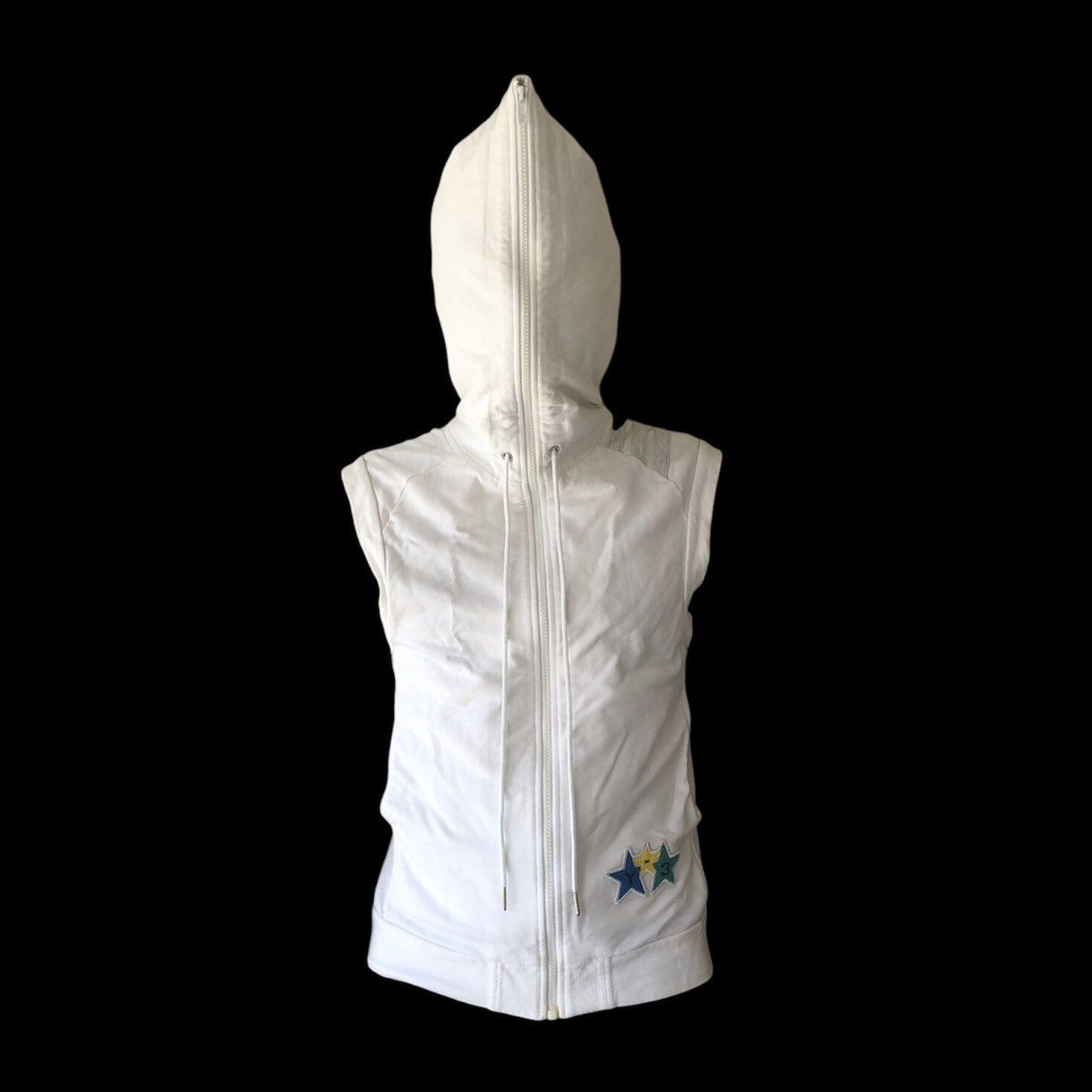 Y-3 by Yohji Yamamoto full zip sleeveless hoodie