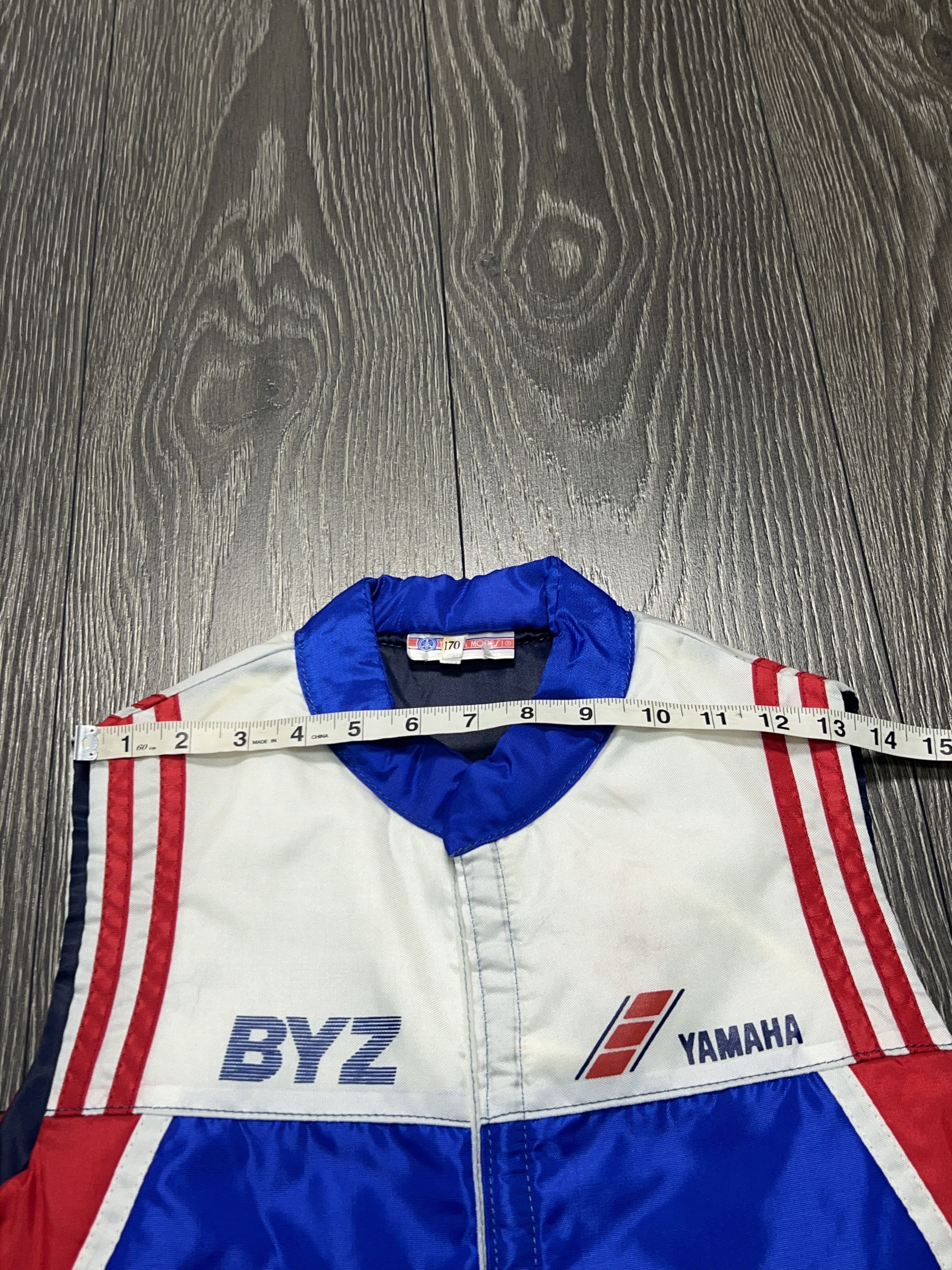 Yamaha Junior Kids Vintage BYZ Old School BMX Dirt Jump Gilet 170cm Size US XS / EU 42 / 0 - 6 Thumbnail